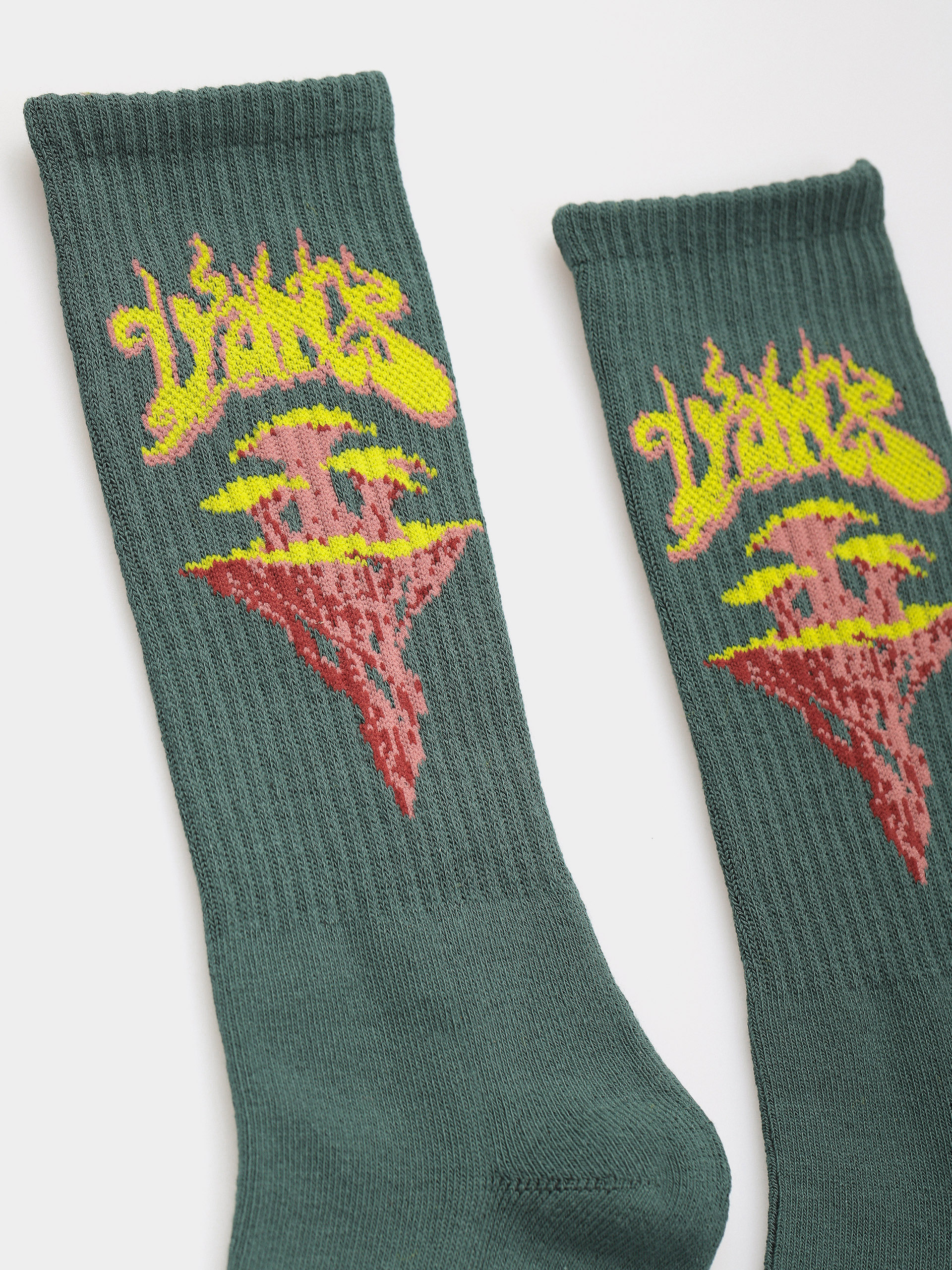 Skarpetki Vans Logo Space Crew (bistro green)