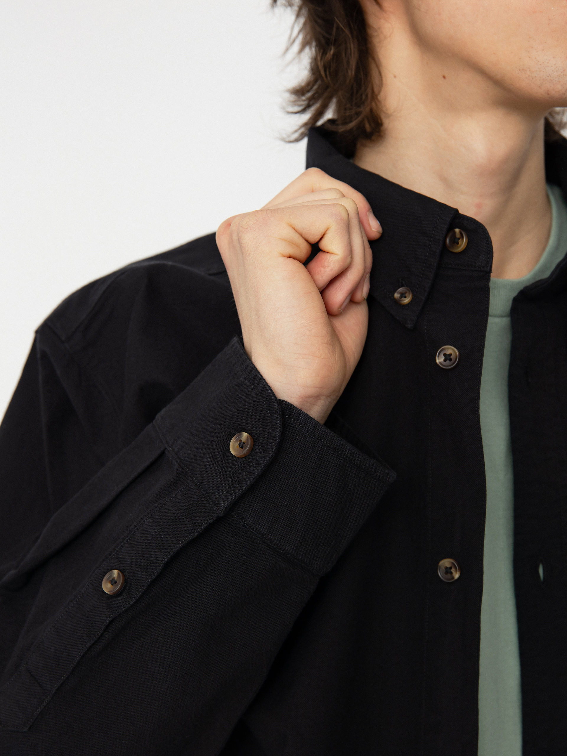 Koszula Nike SB Nike Life (black/black/black)