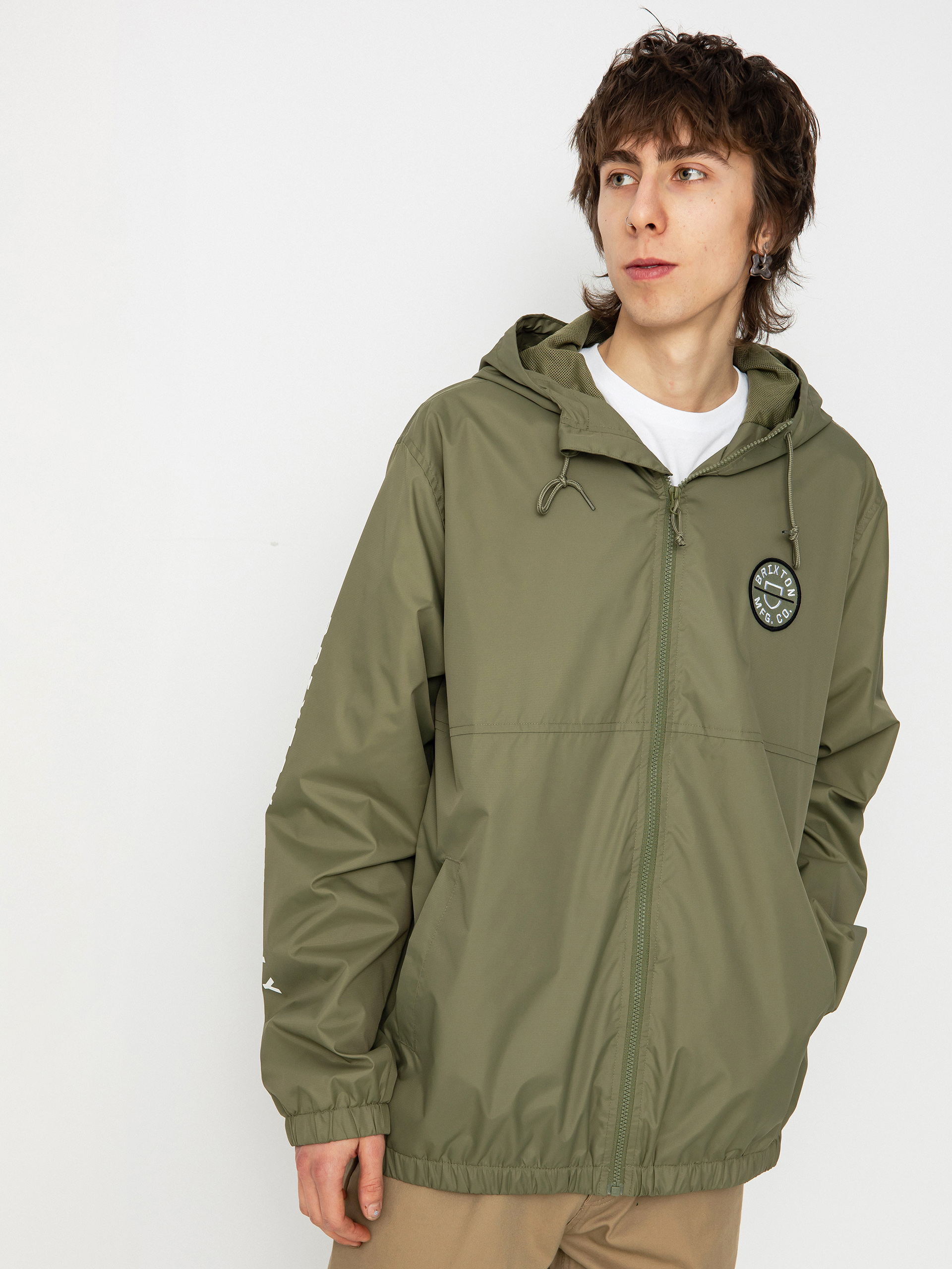 Kurtka Brixton Claxton Crest Lw ZHD (olive surplus)