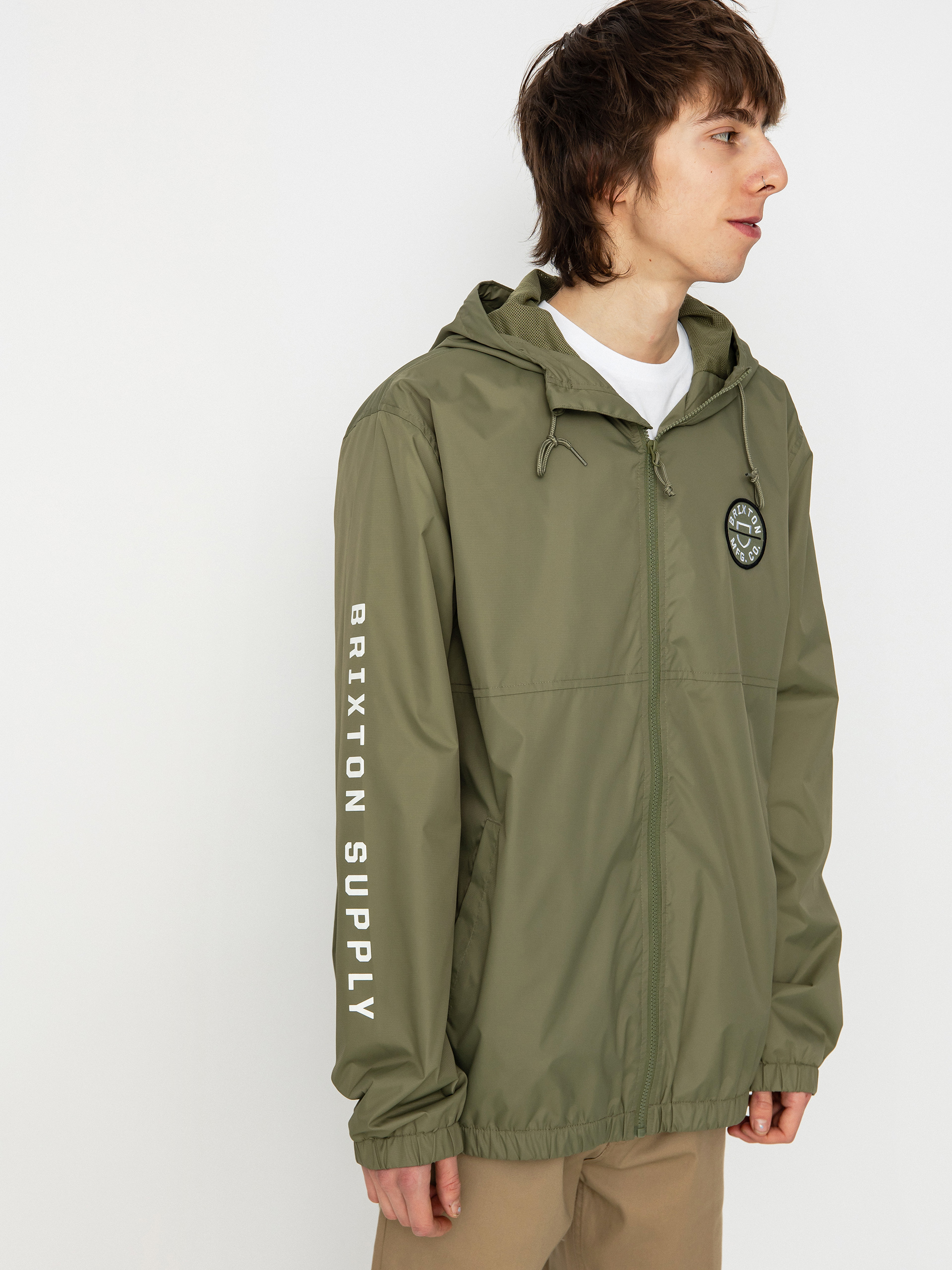 Kurtka Brixton Claxton Crest Lw ZHD (olive surplus)