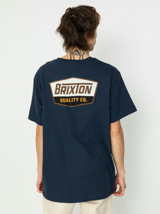 T-shirt Brixton Regal Stt (washed navy/sepia)