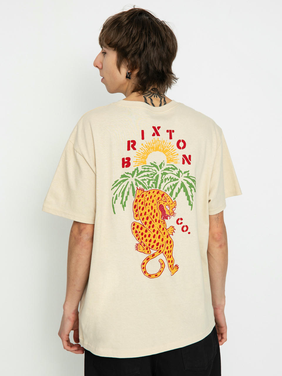 T-shirt Brixton Seeks Stt (cream)