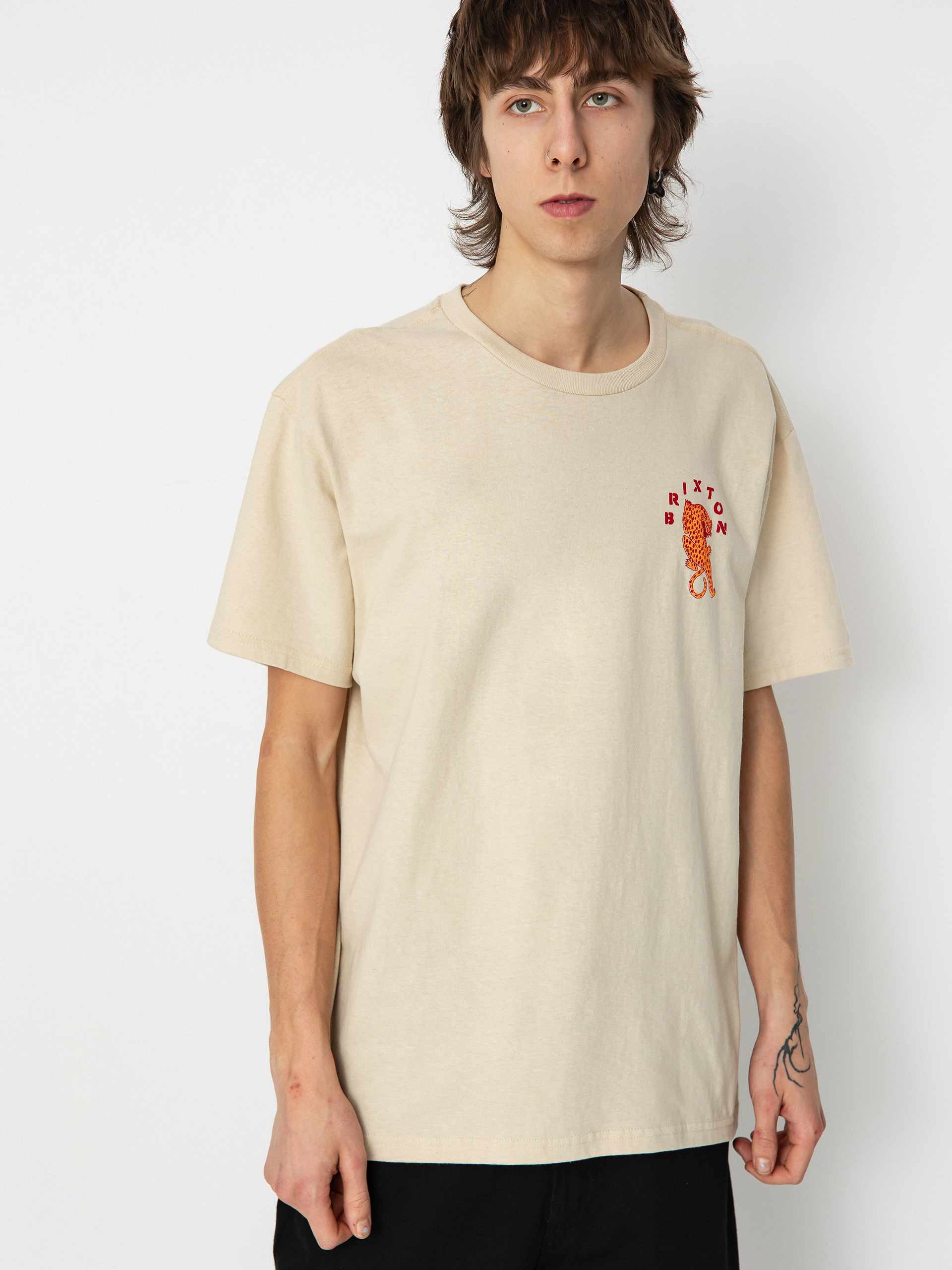 T-shirt Brixton Seeks Stt (cream)