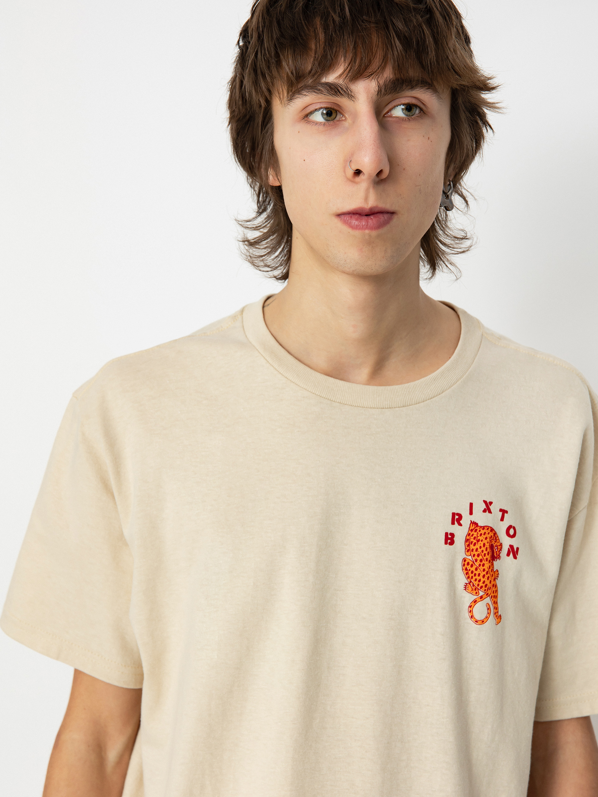 T-shirt Brixton Seeks Stt (cream)