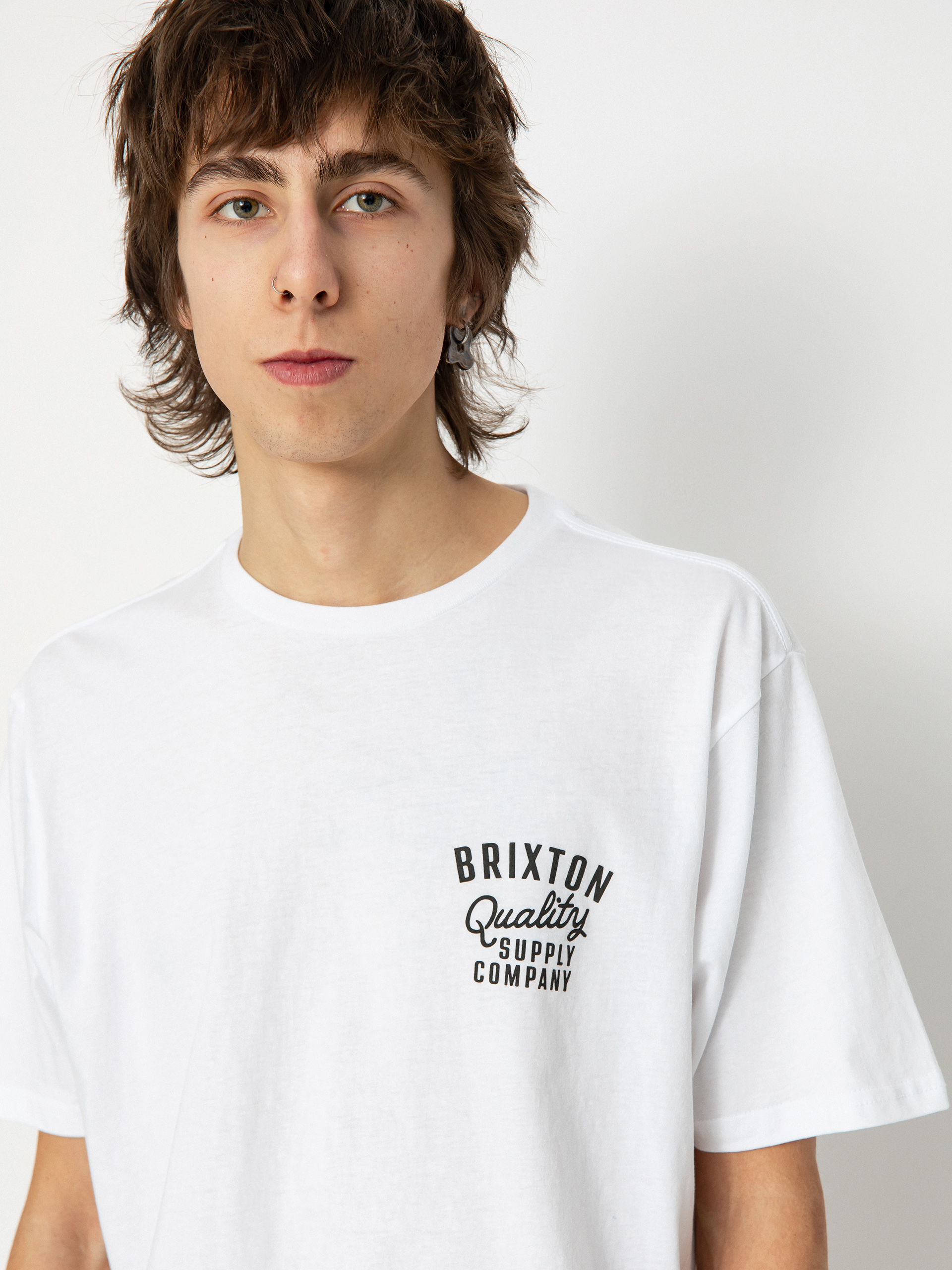T-shirt Brixton Hubal Tlrt (white)