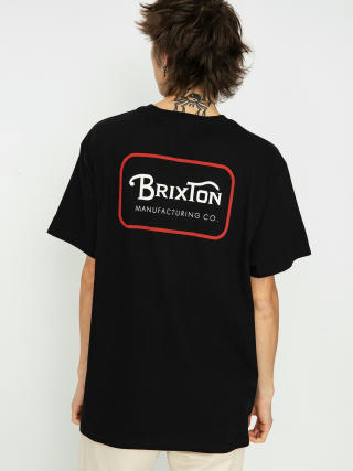 T-shirt Brixton Grade Stt (black/casa red/white)