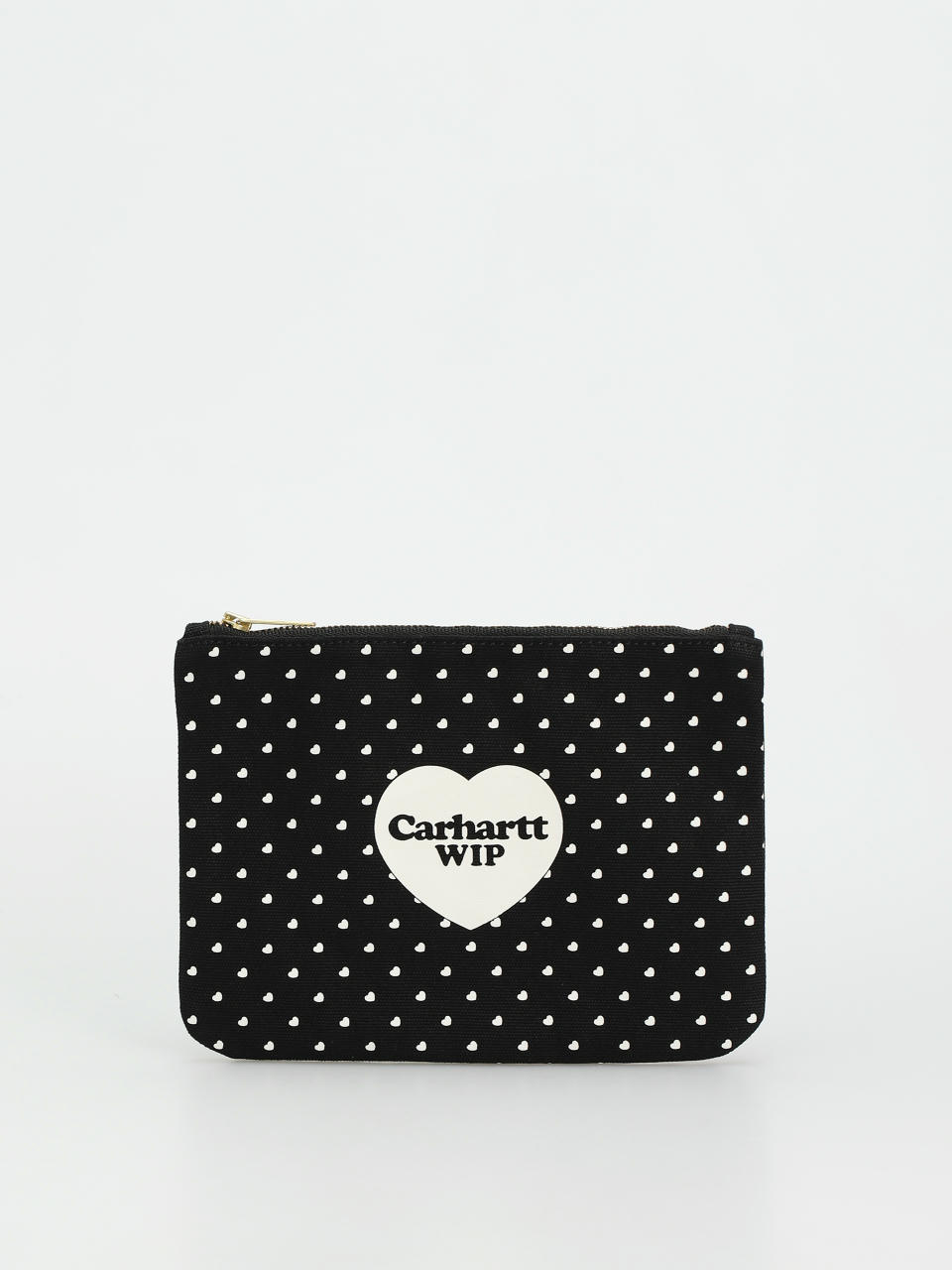 Portfel Carhartt WIP Canvas Graphic Zip (heart bandana print/black)