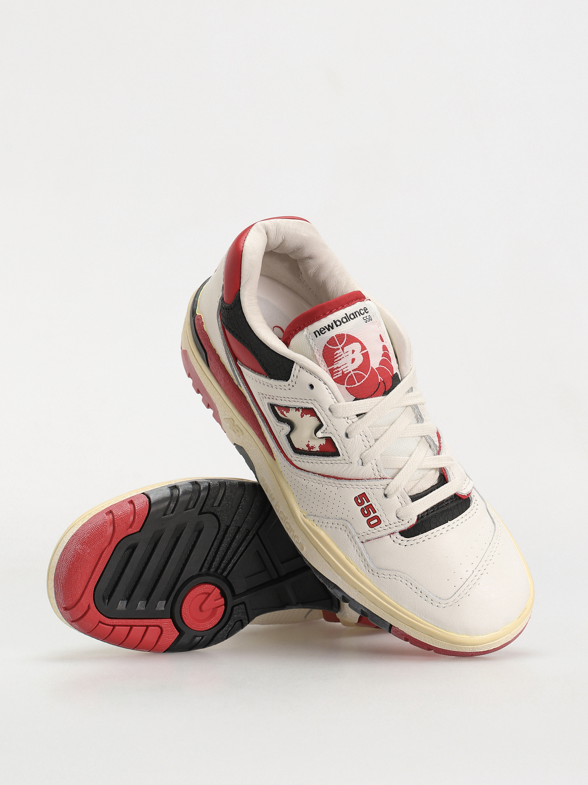 Buty New Balance 550 (vintage red)