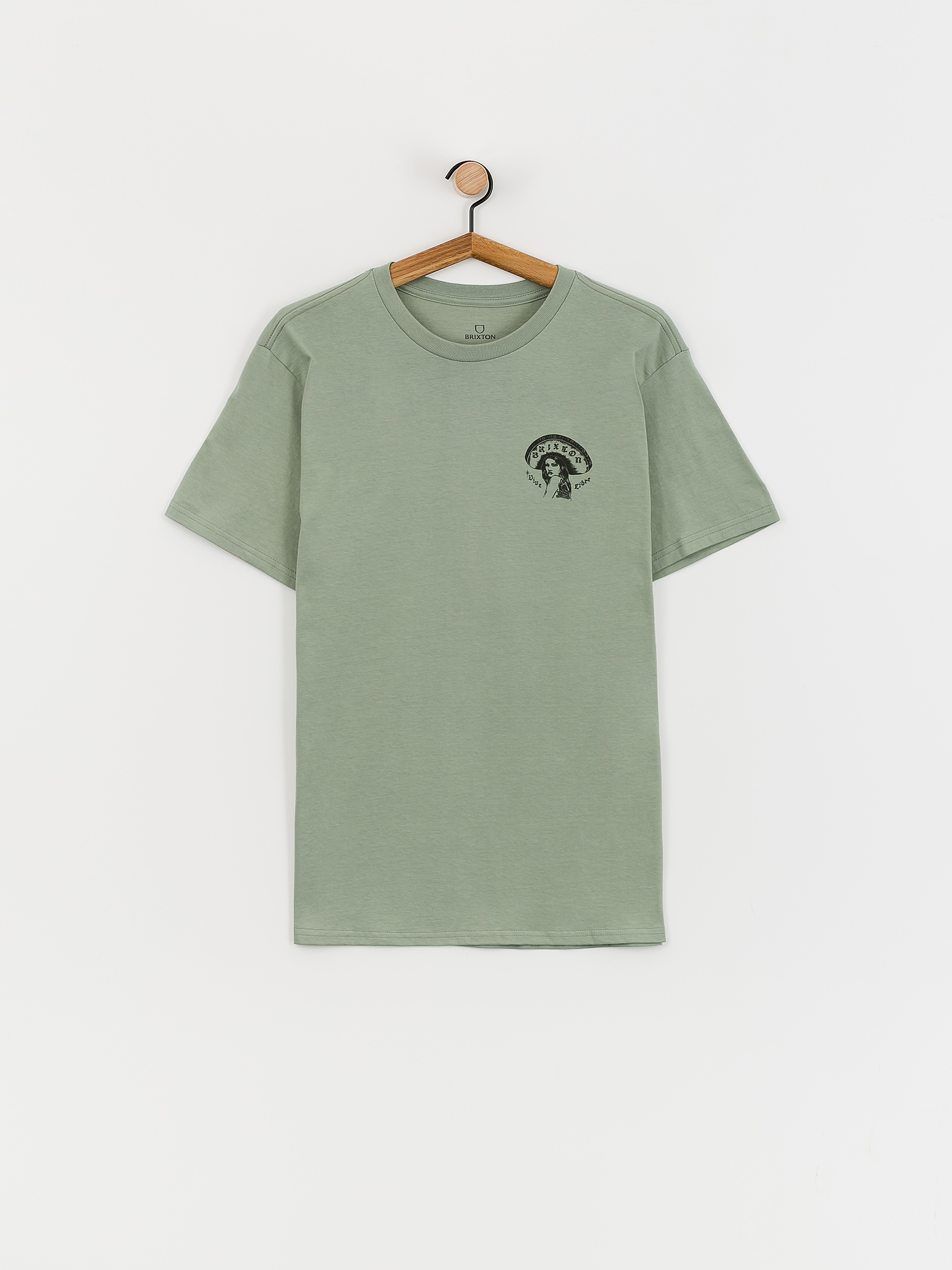 T-shirt Brixton Vive Libre Stt (chinois green)