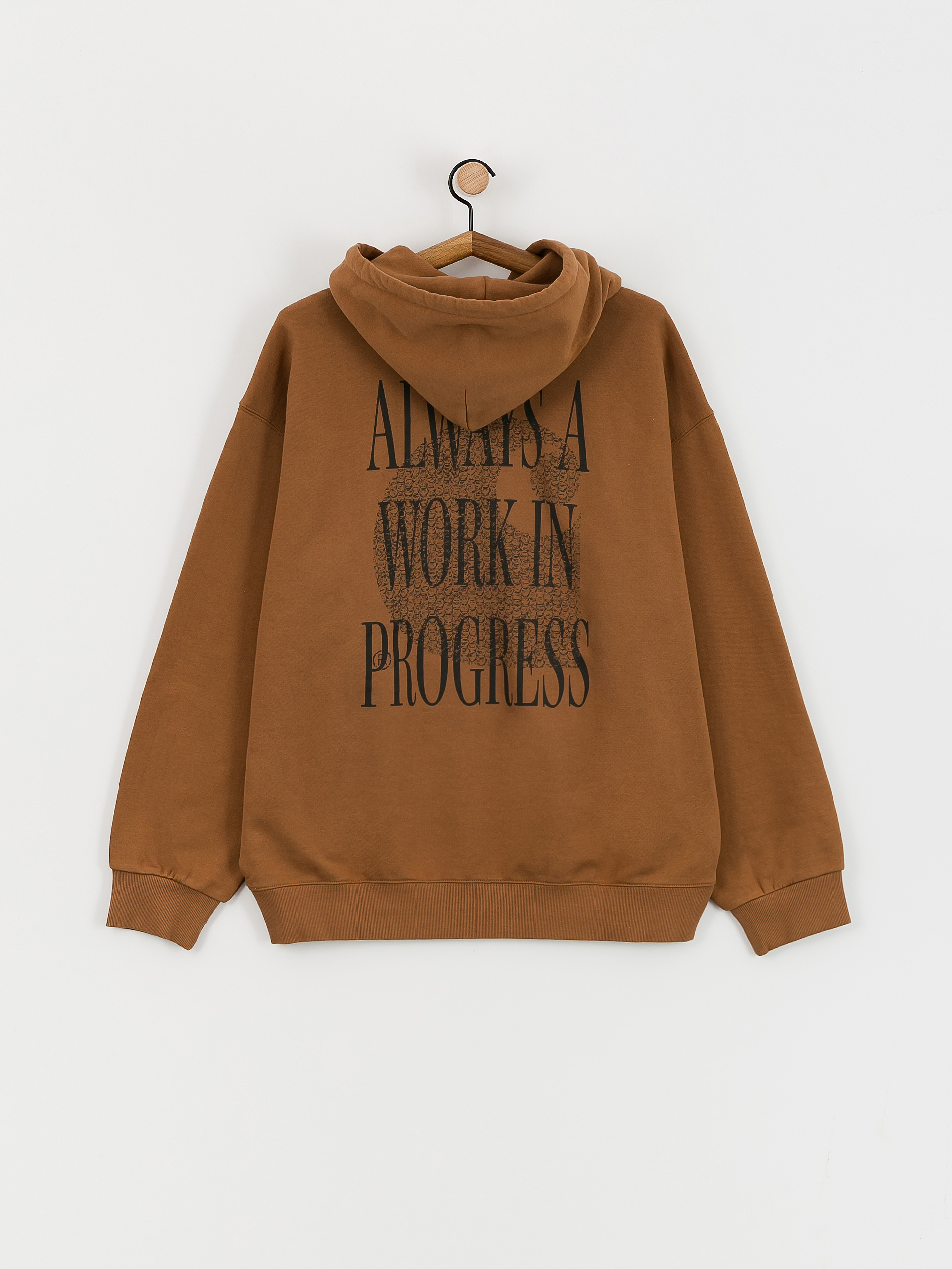 Bluza z kapturem Carhartt WIP Always a WIP HD (hamilton brown)