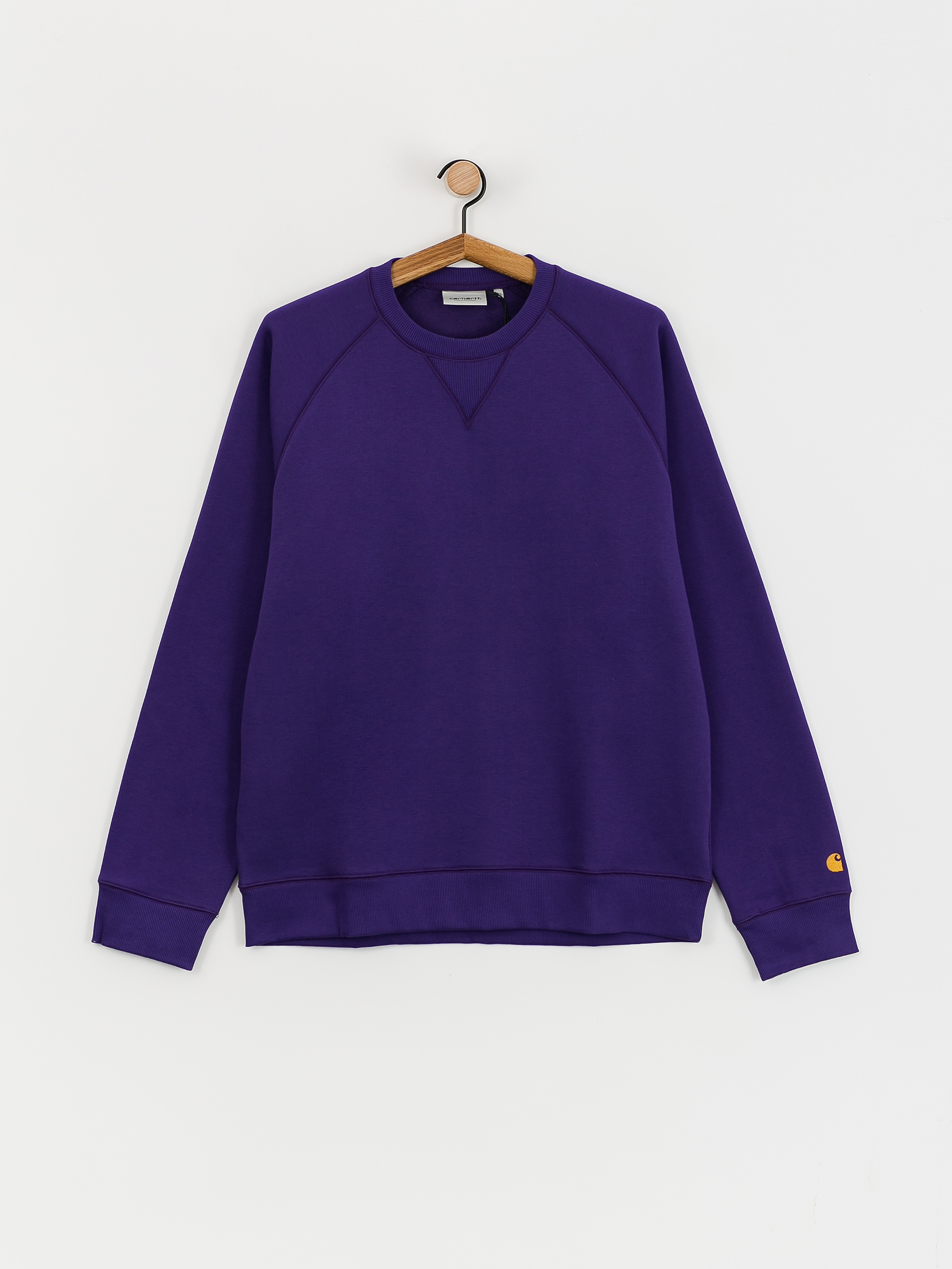 Bluza Carhartt WIP Chase (tyrian/gold)