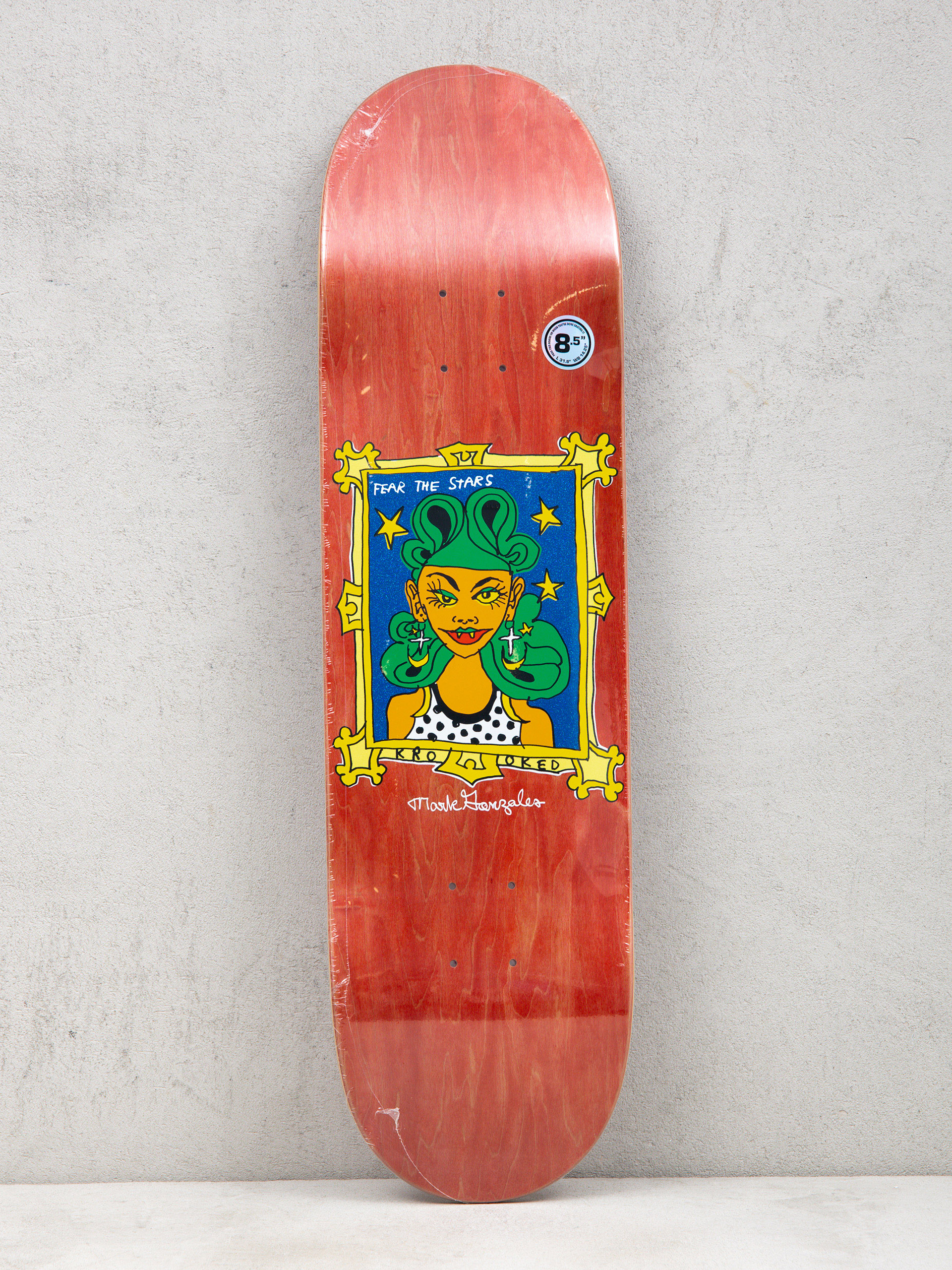 Deck Krooked Gonz Fear (red)