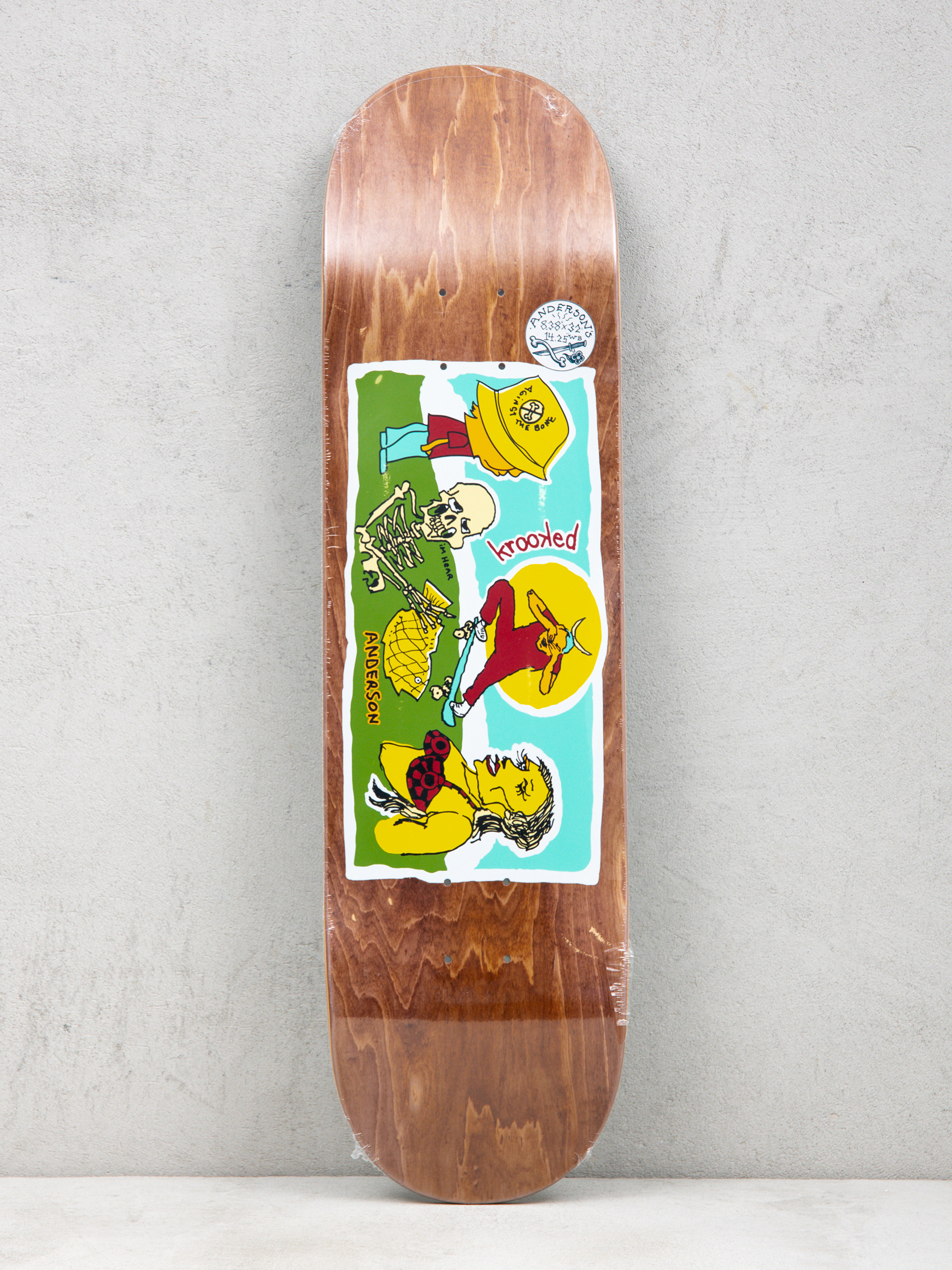 Deck Krooked Manderson Bone (brown)