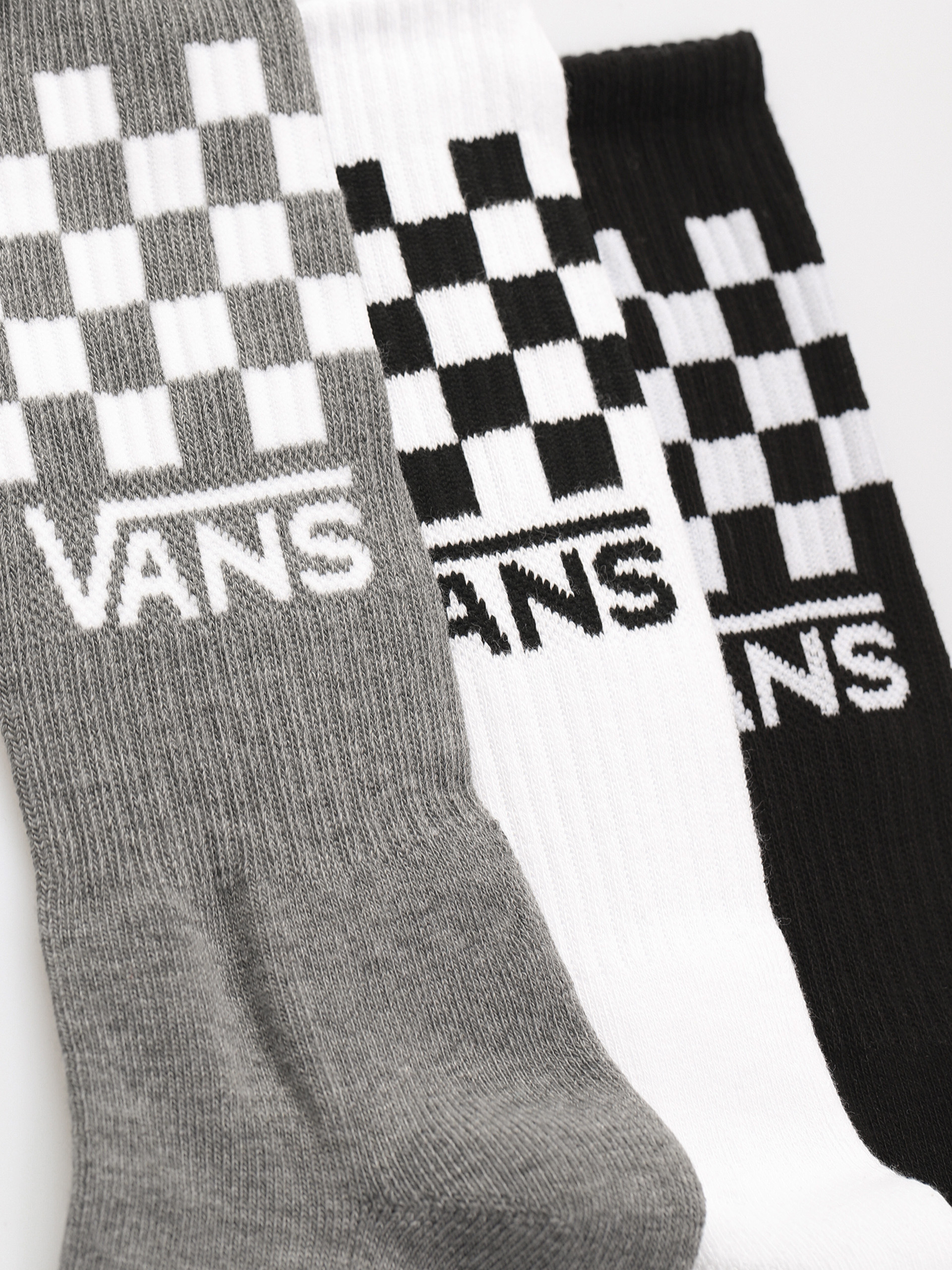 Skarpetki Vans Classic Check Crew (black/white)