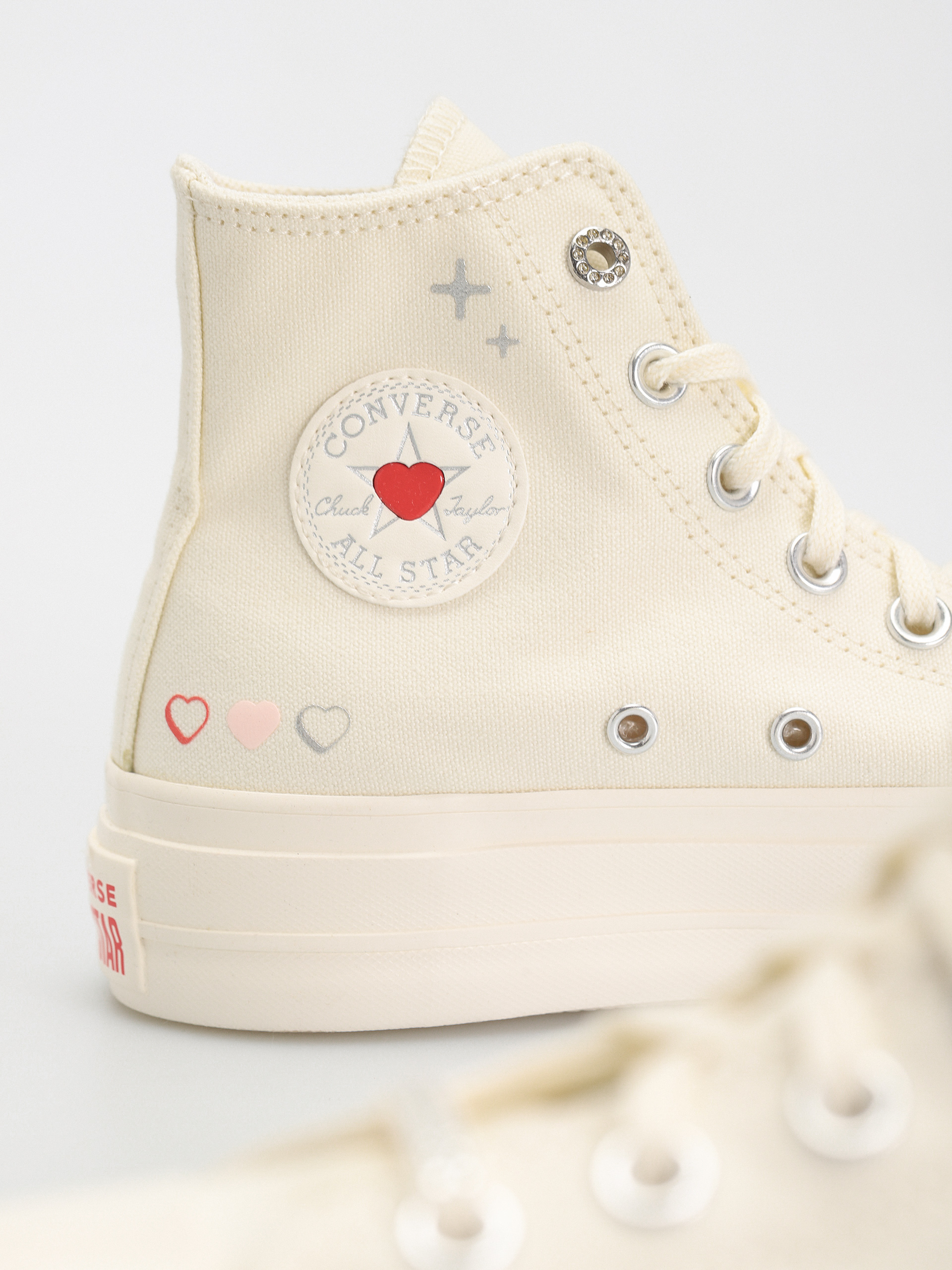 Trampki Converse Chuck Taylor All Star Lift Hi Wmn (khaki/off white)