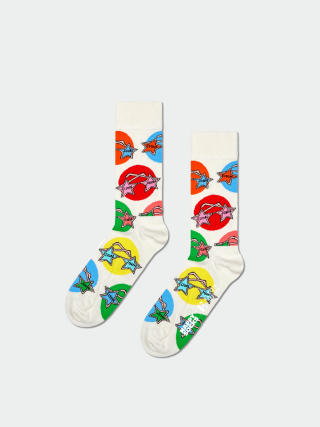 Skarpetki Happy Socks Elton Glasses (white)