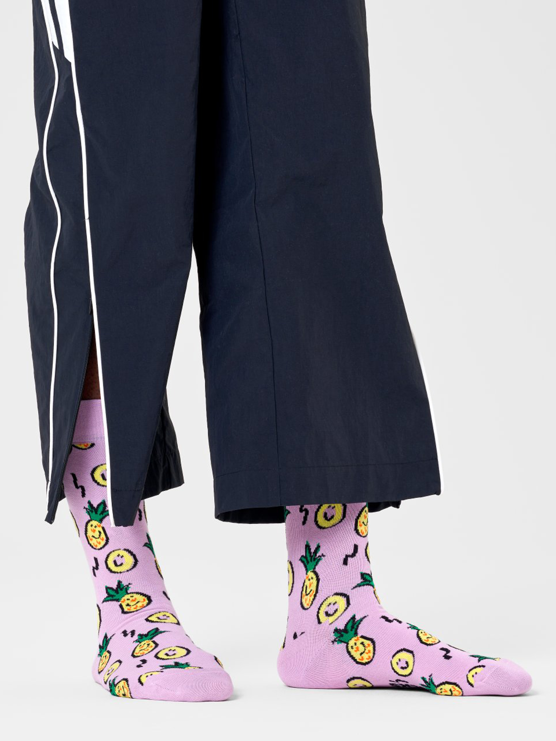 Skarpetki Happy Socks Pineapple (light purple)