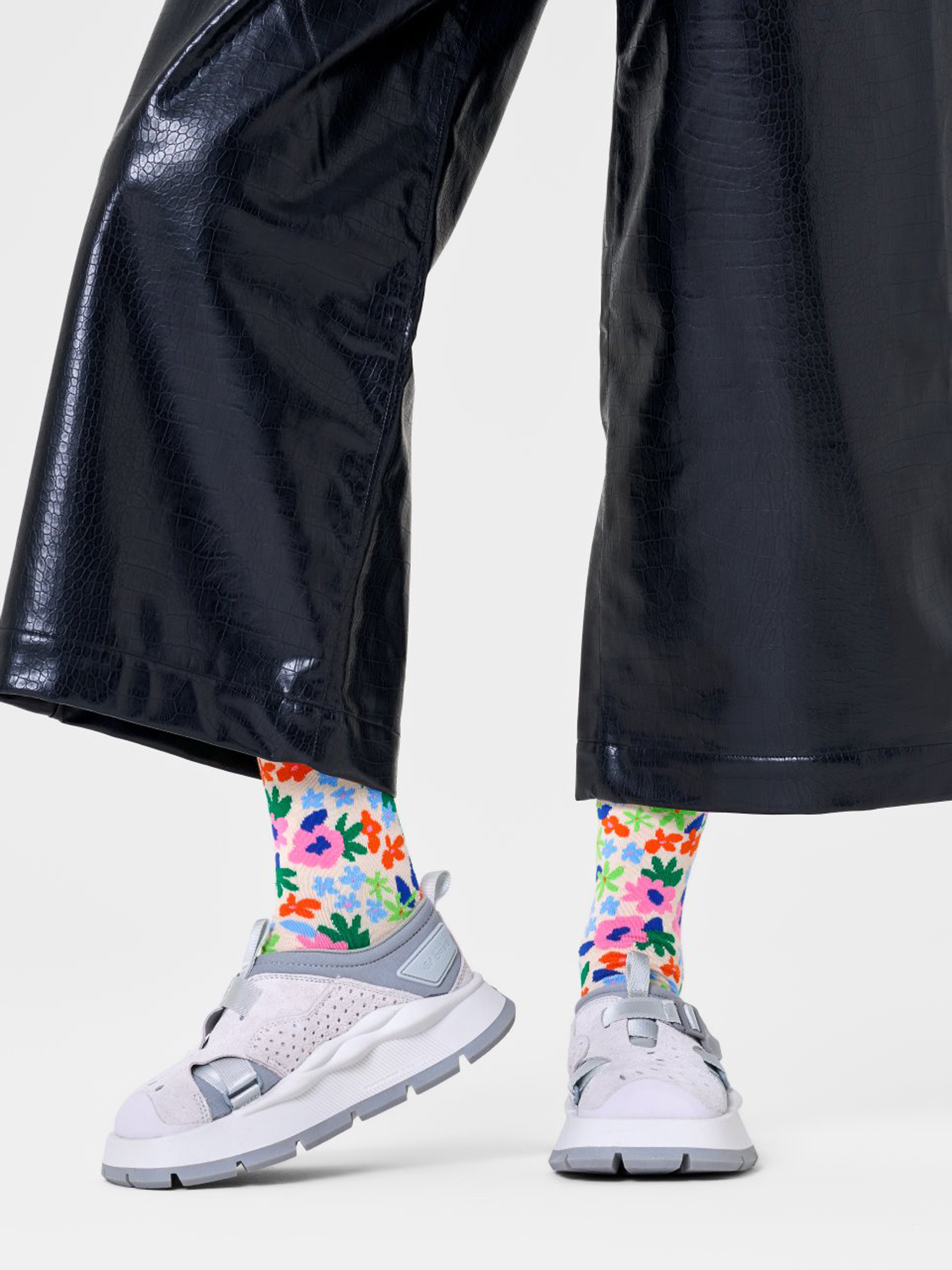 Skarpetki Happy Socks Flower (white)