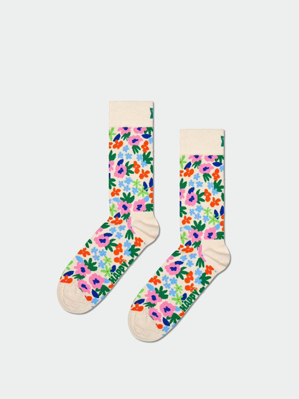 Skarpetki Happy Socks Flower (white)