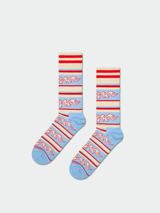 Skarpetki Happy Socks Flaming Stripe (beige)