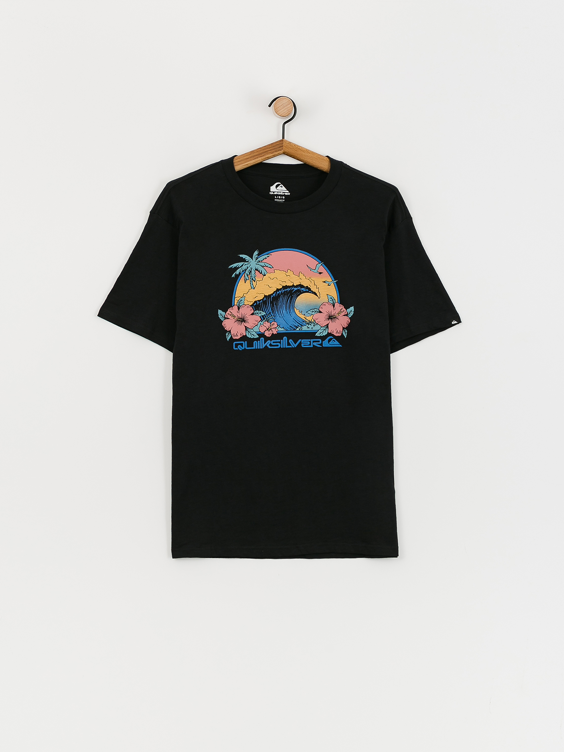 T-shirt Quiksilver Riding Today (black)