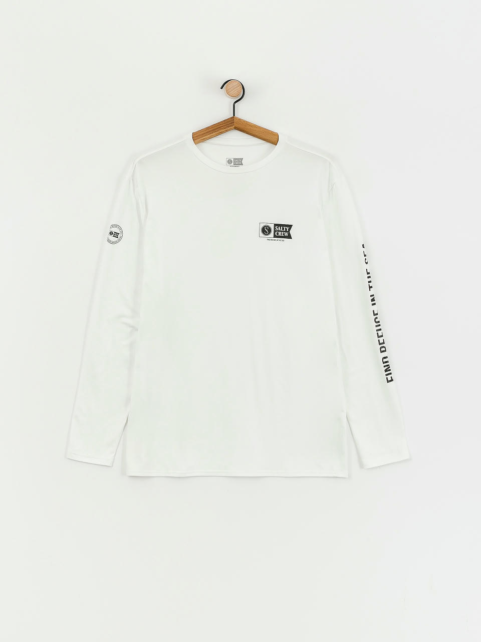 Longsleeve Salty Crew Thrill Seekers Surf Shirt (white)