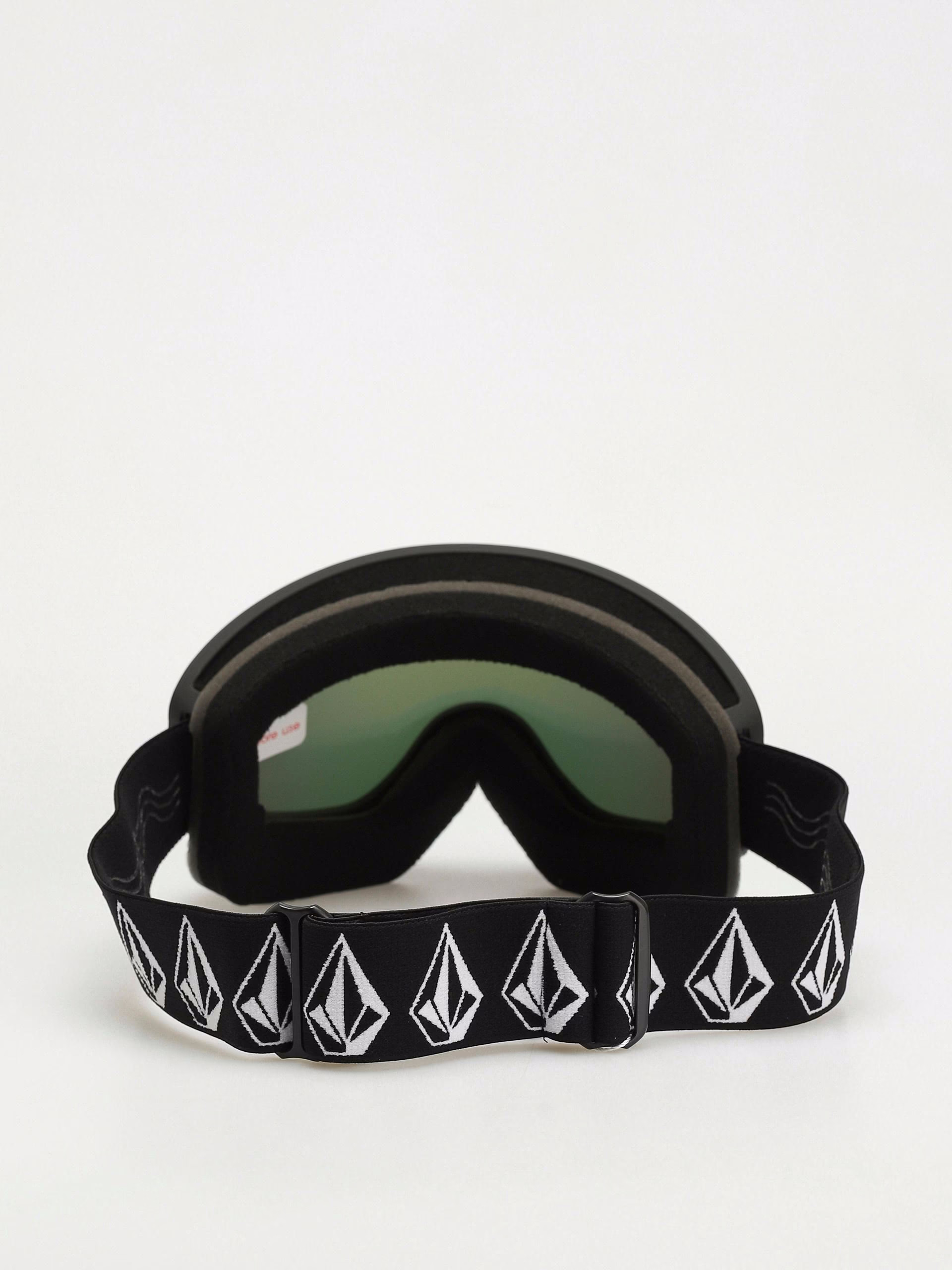 Gogle Volcom Footprints (matte black stone/red chrome)