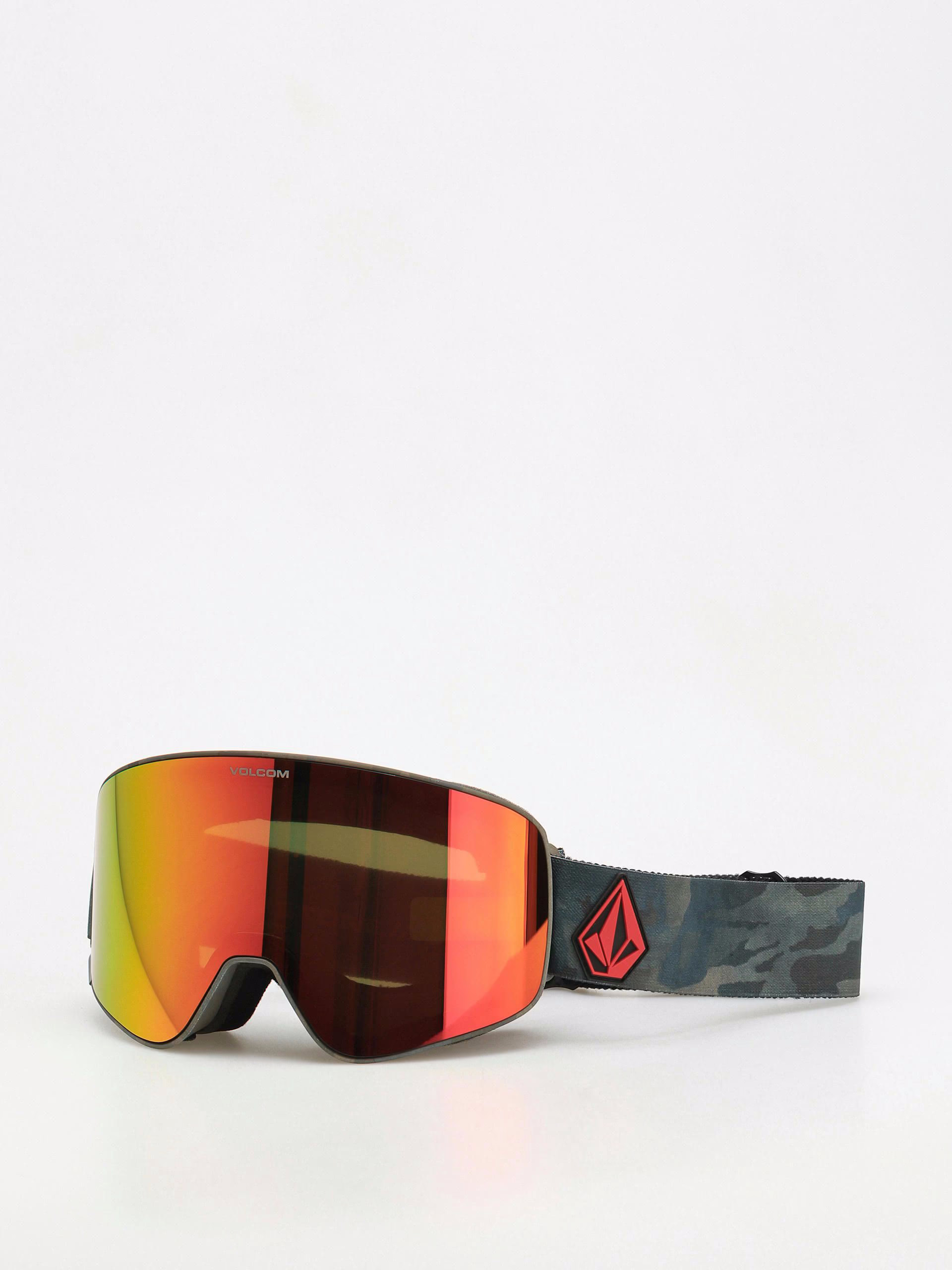 Gogle Volcom Odyssey - srebrny (op art silver chrome)