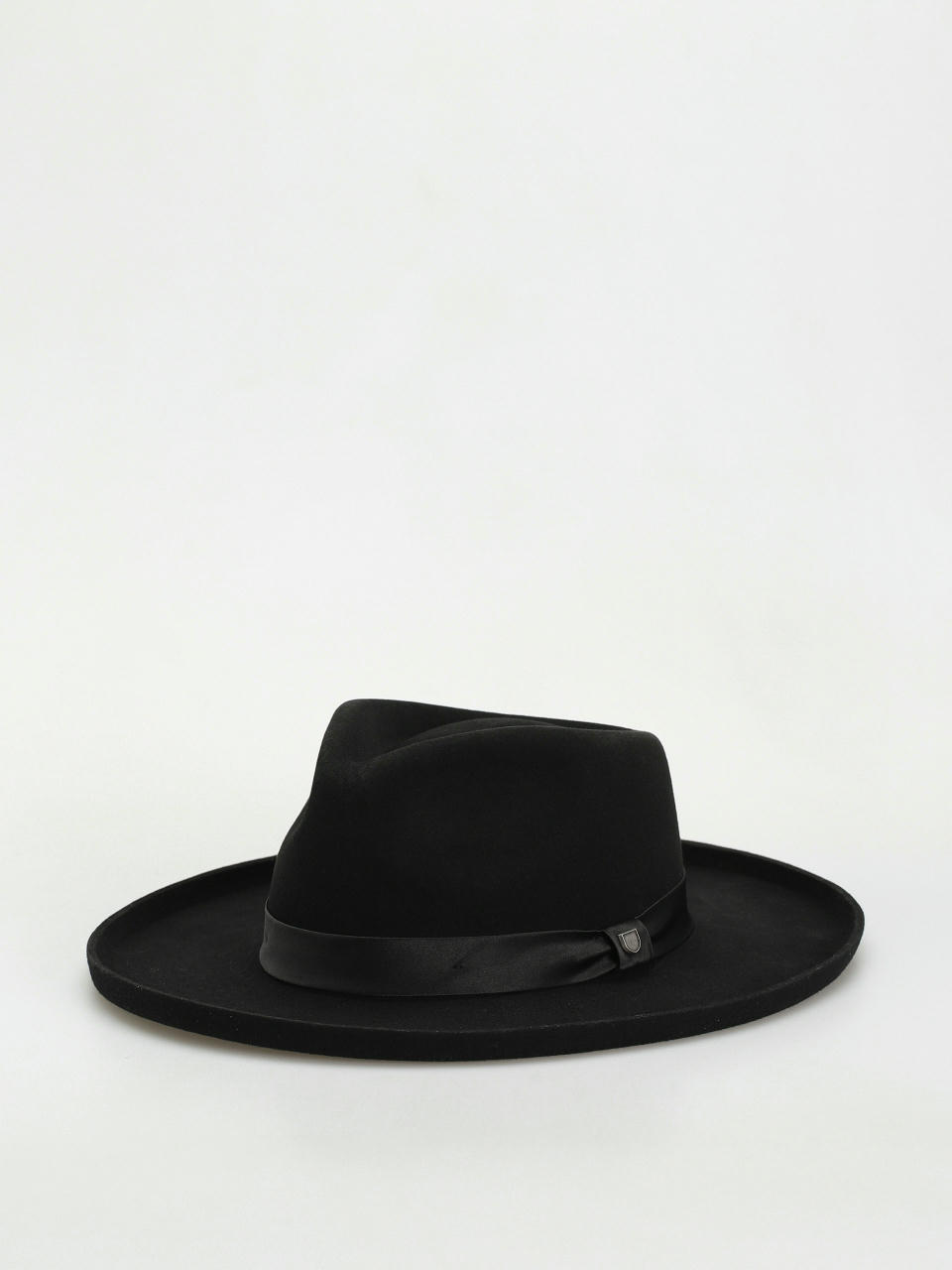 Kapelusz Brixton Victoria Felt Fedora Wmn (black/black satin)