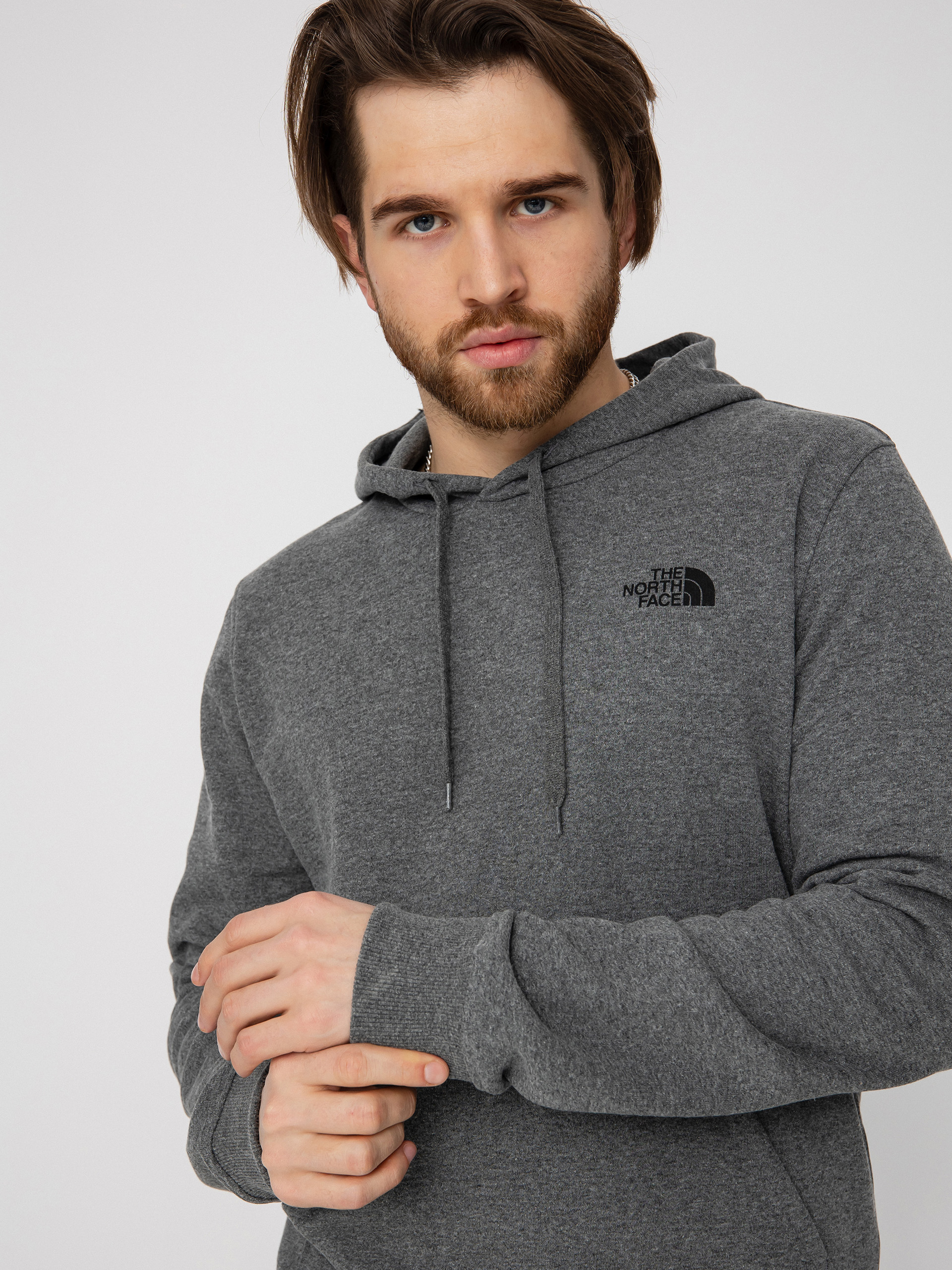 Bluza z kapturem The North Face Simple Dome HD (tnf medium grey heather)