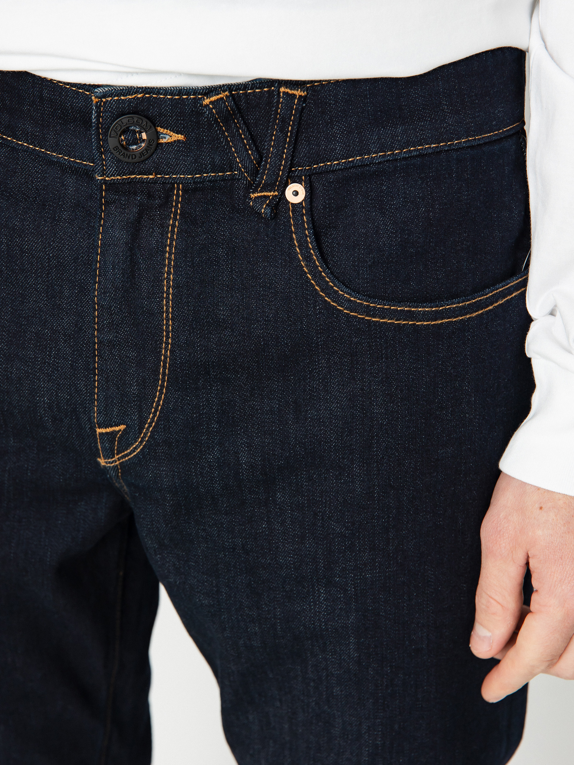 Spodnie Volcom Solver Denim (rinse)