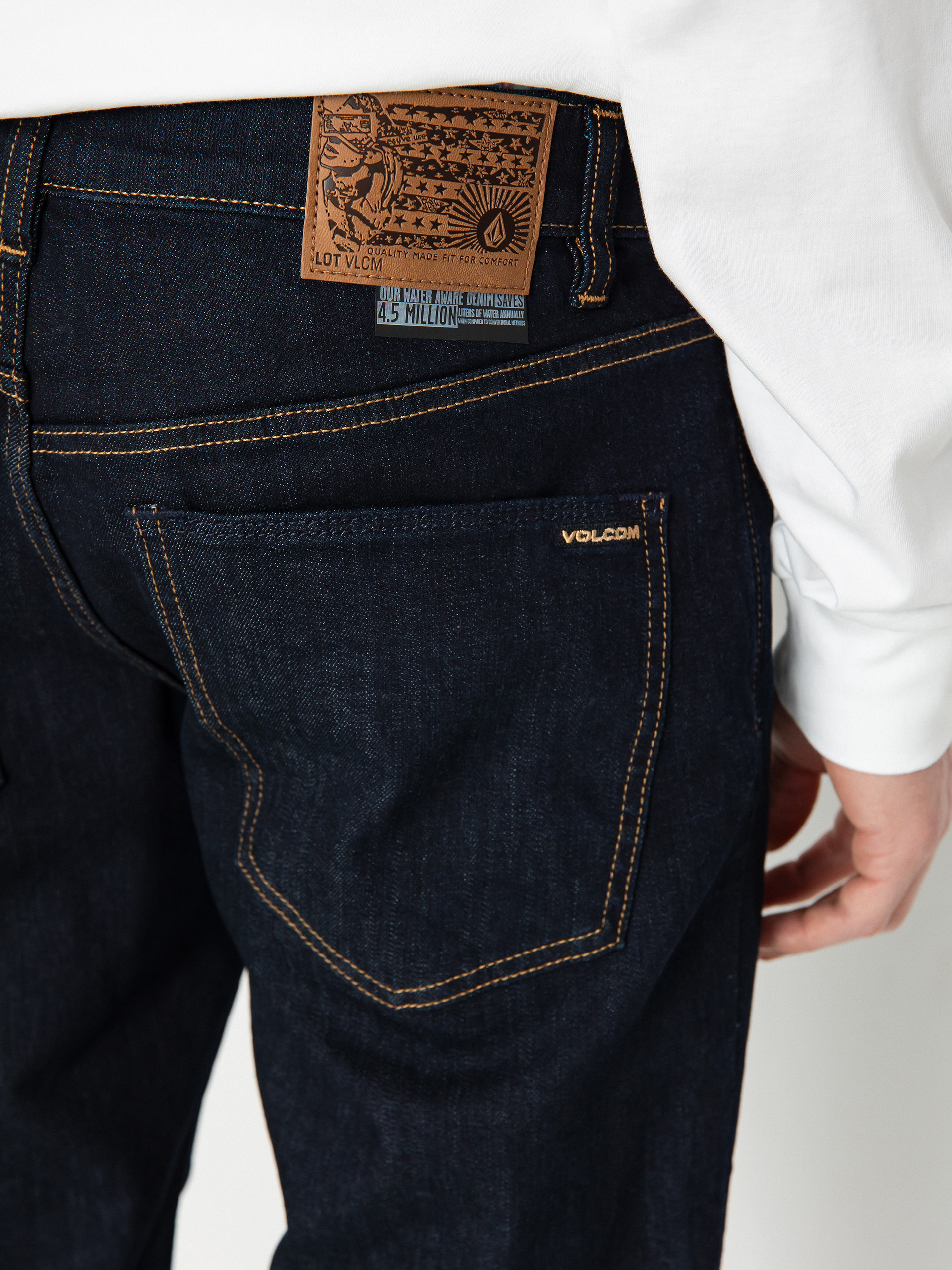 Spodnie Volcom Solver Denim (rinse)