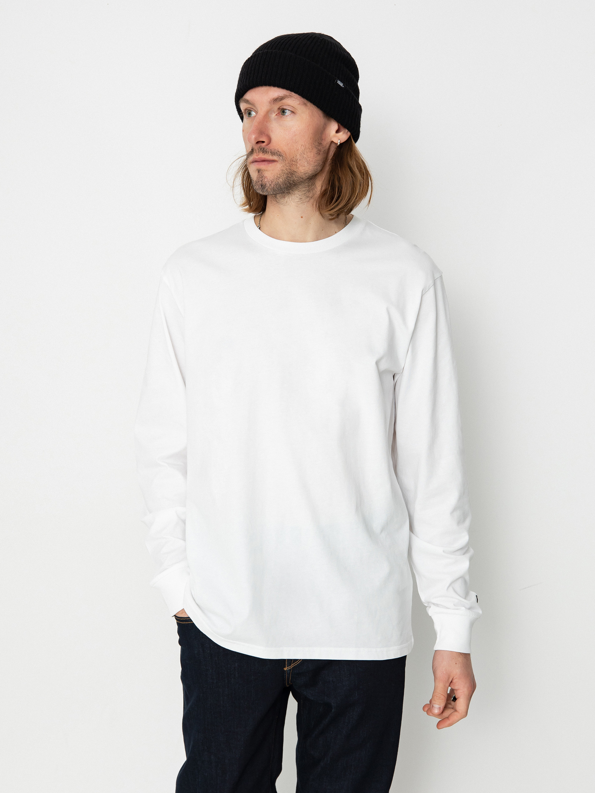 Longsleeve Carhartt WIP Base (white/black)