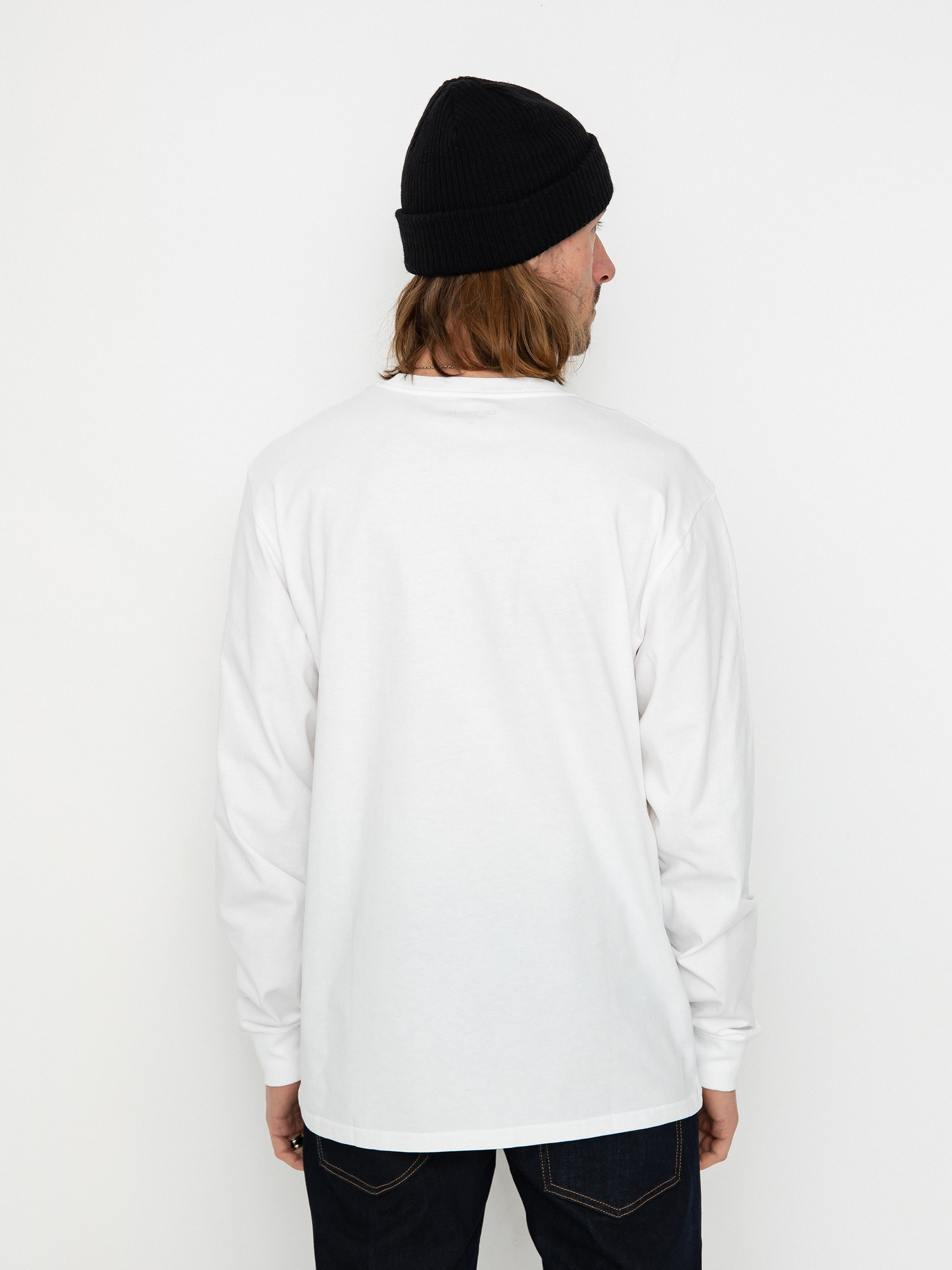 Longsleeve Carhartt WIP Base (white/black)