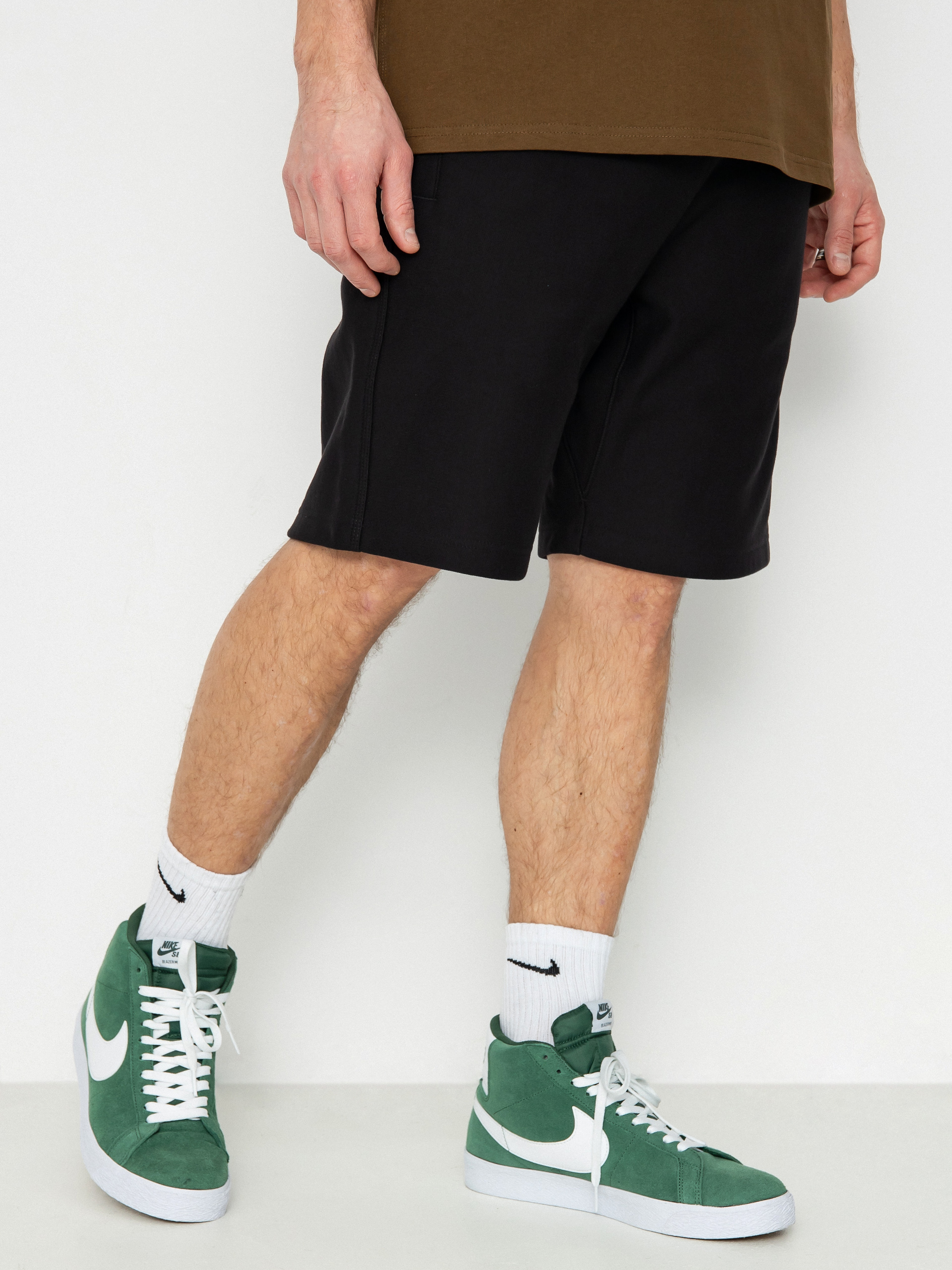 Szorty Carhartt WIP American Script (black)