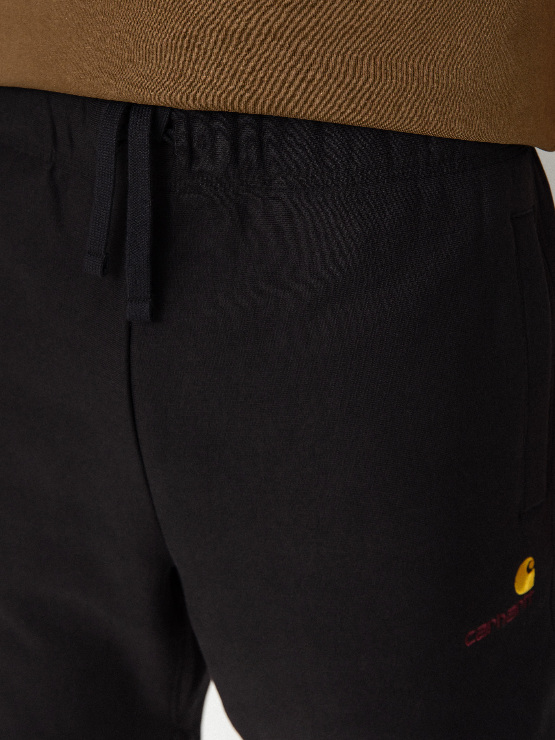 Szorty Carhartt WIP American Script (black)