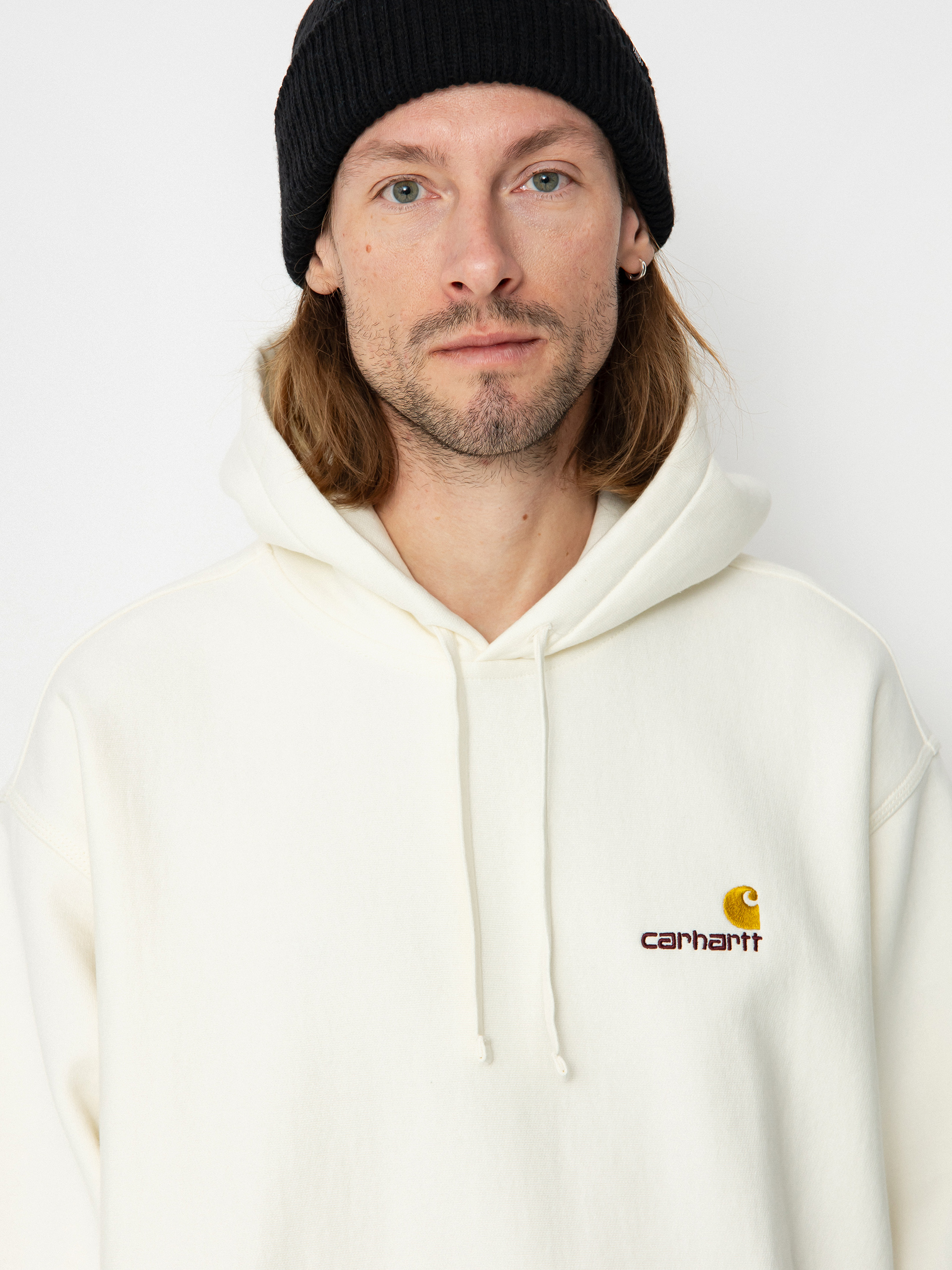 Bluza z kapturem Carhartt WIP American Script HD (wax)