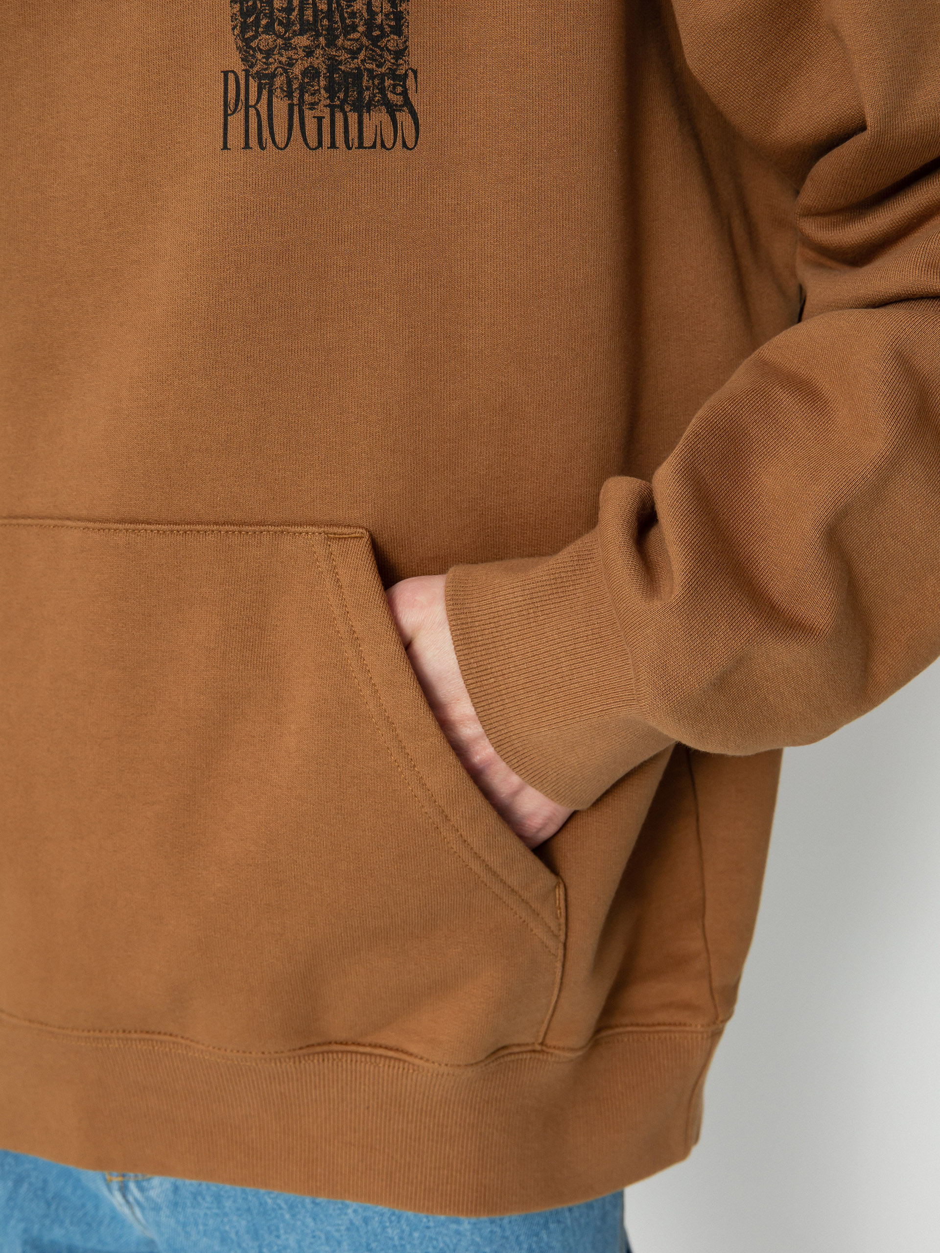 Bluza z kapturem Carhartt WIP Always a WIP HD (hamilton brown)