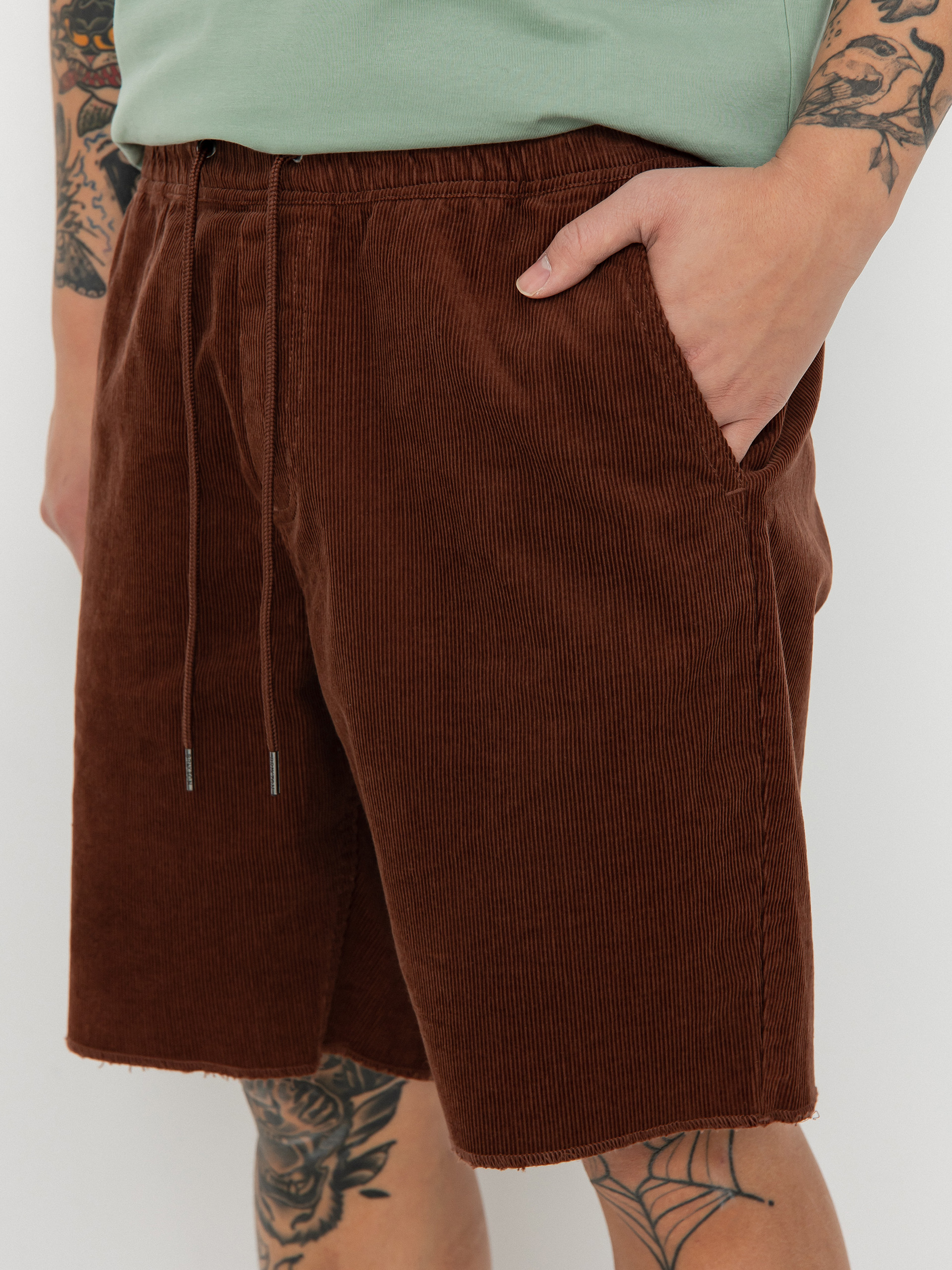 Szorty Brixton Madrid II (sepia cord)