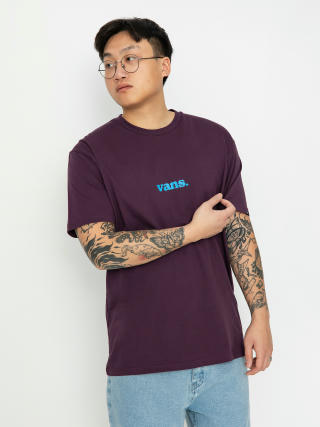 T-shirt Vans Lower Corecase (blackberrywine/malibubl)