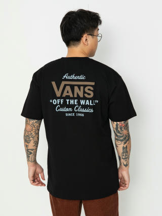 T-shirt Vans Holder St Classic (black/antelope)
