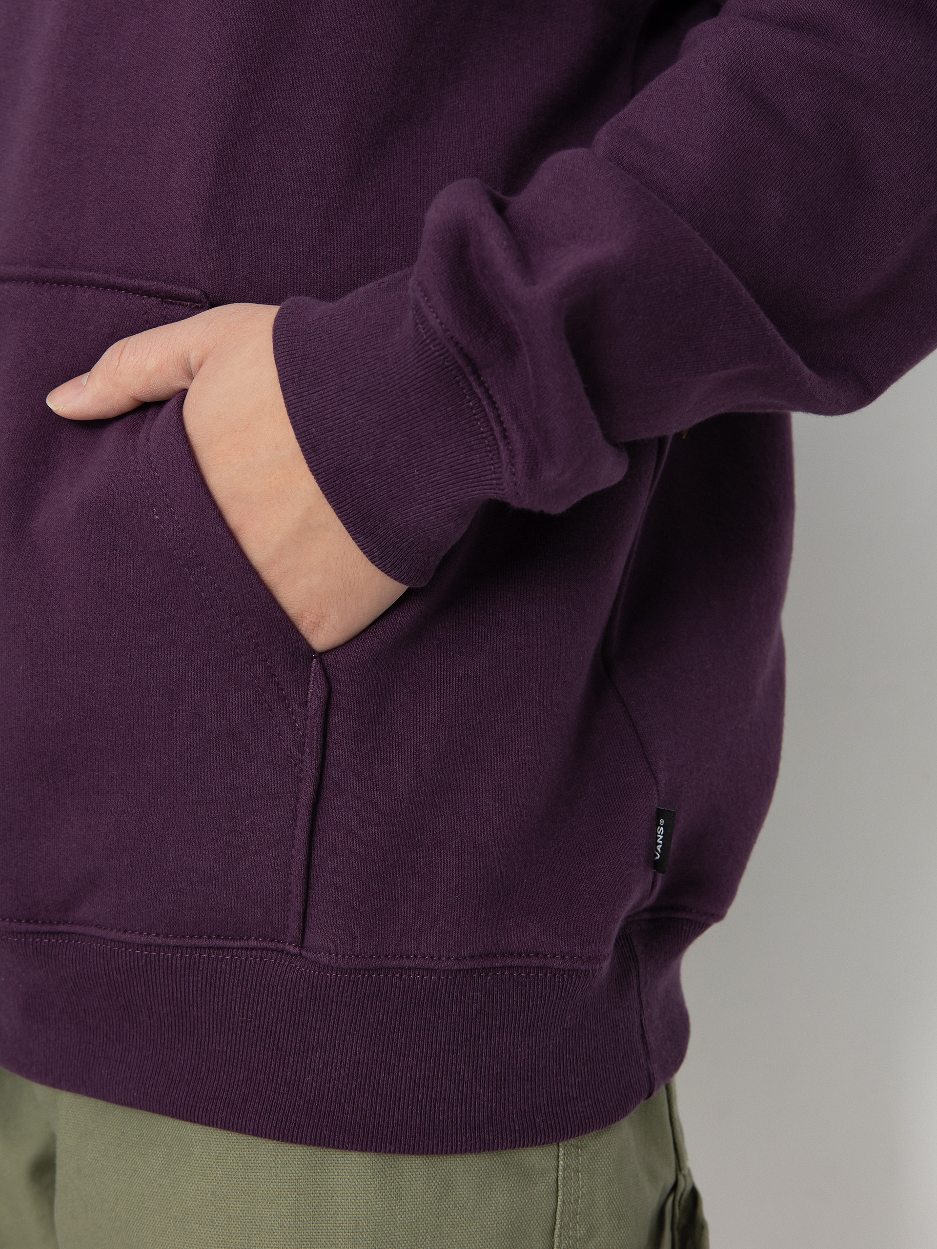 Bluza z kapturem Vans Full Patched II HD (blackberry wine)