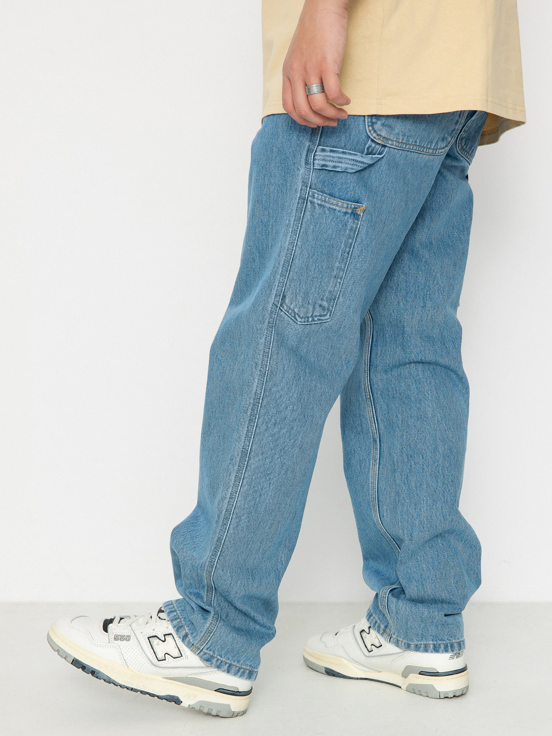 Spodnie Carhartt WIP Single Knee (blue)