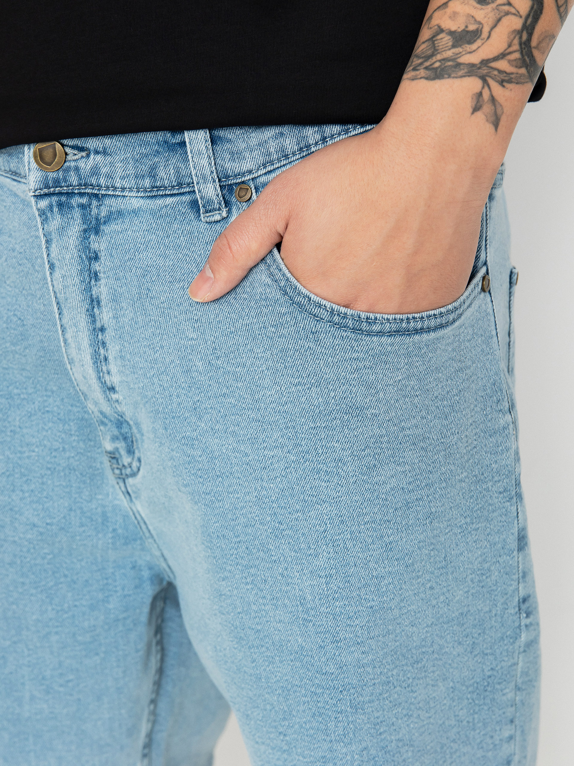 Szorty Prosto Baggy Epiz (light blue)