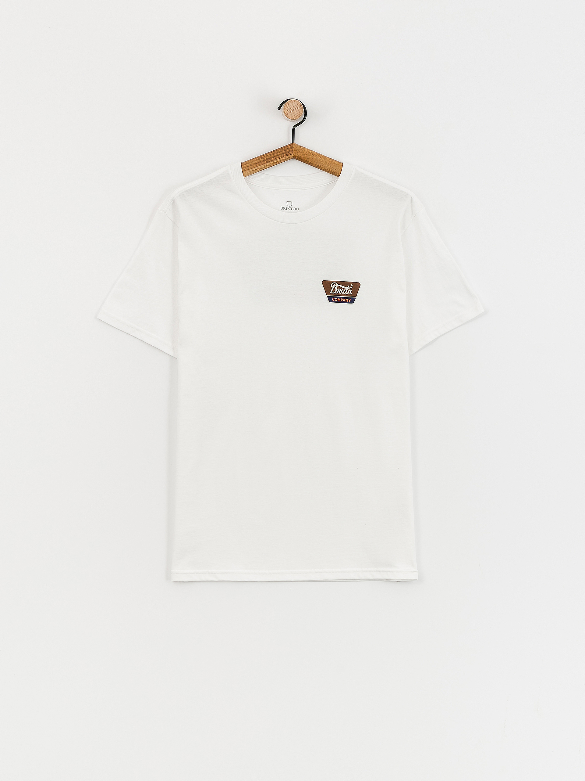 T-shirt Brixton Linwood Stt (white/sepia/beige)