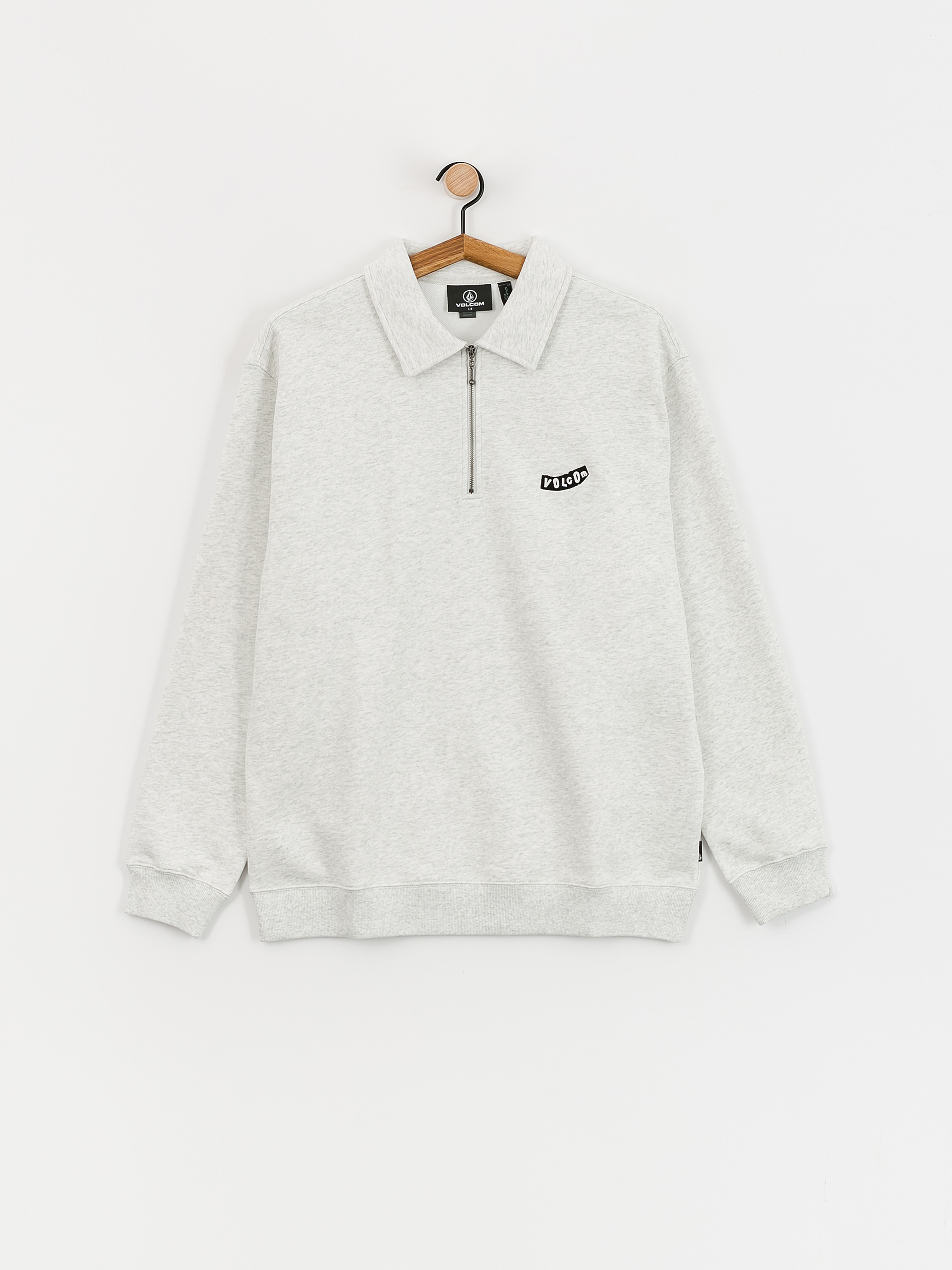 Bluza Volcom Nevermine Terry Crew (bone heather)