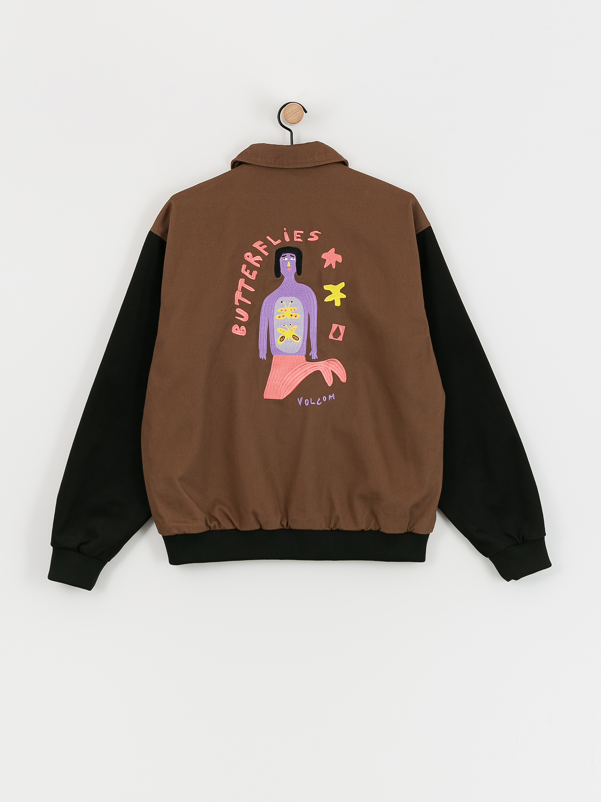 Kurtka Volcom Fa Arthur Longo (dark earth)