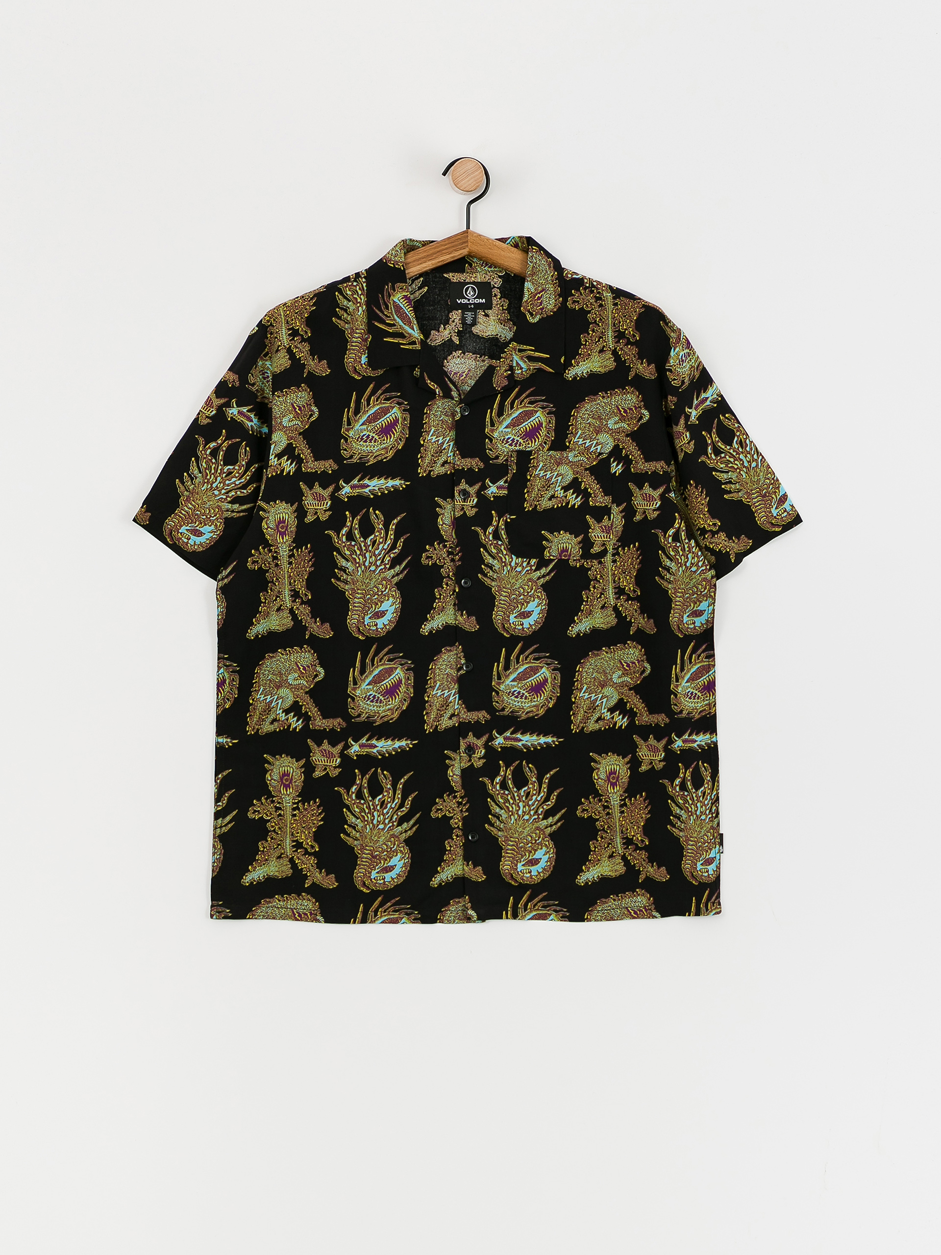 Koszula Volcom Fa Tetsunori (black)