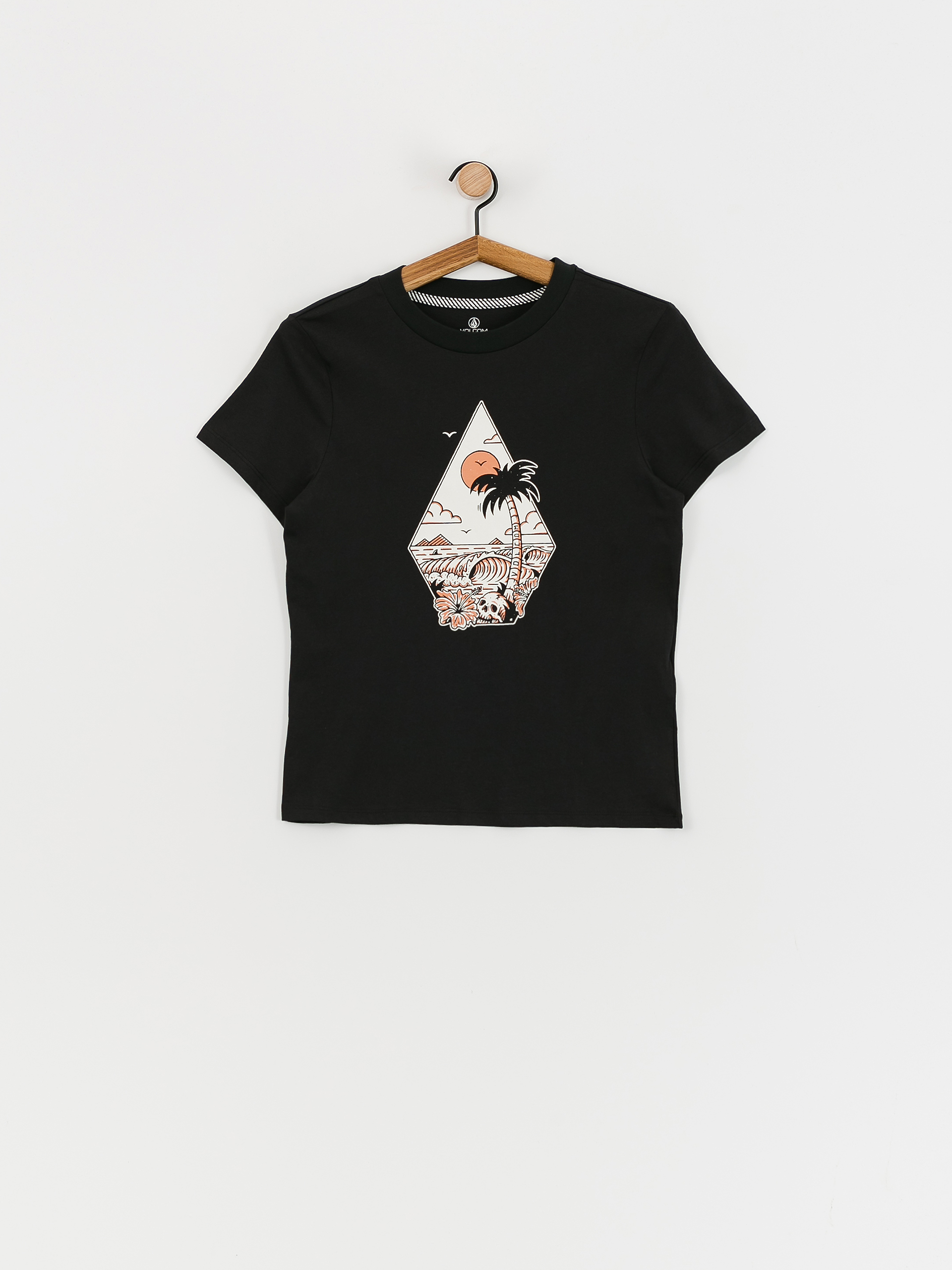 T-shirt Volcom Radical Daze Wmn (black)