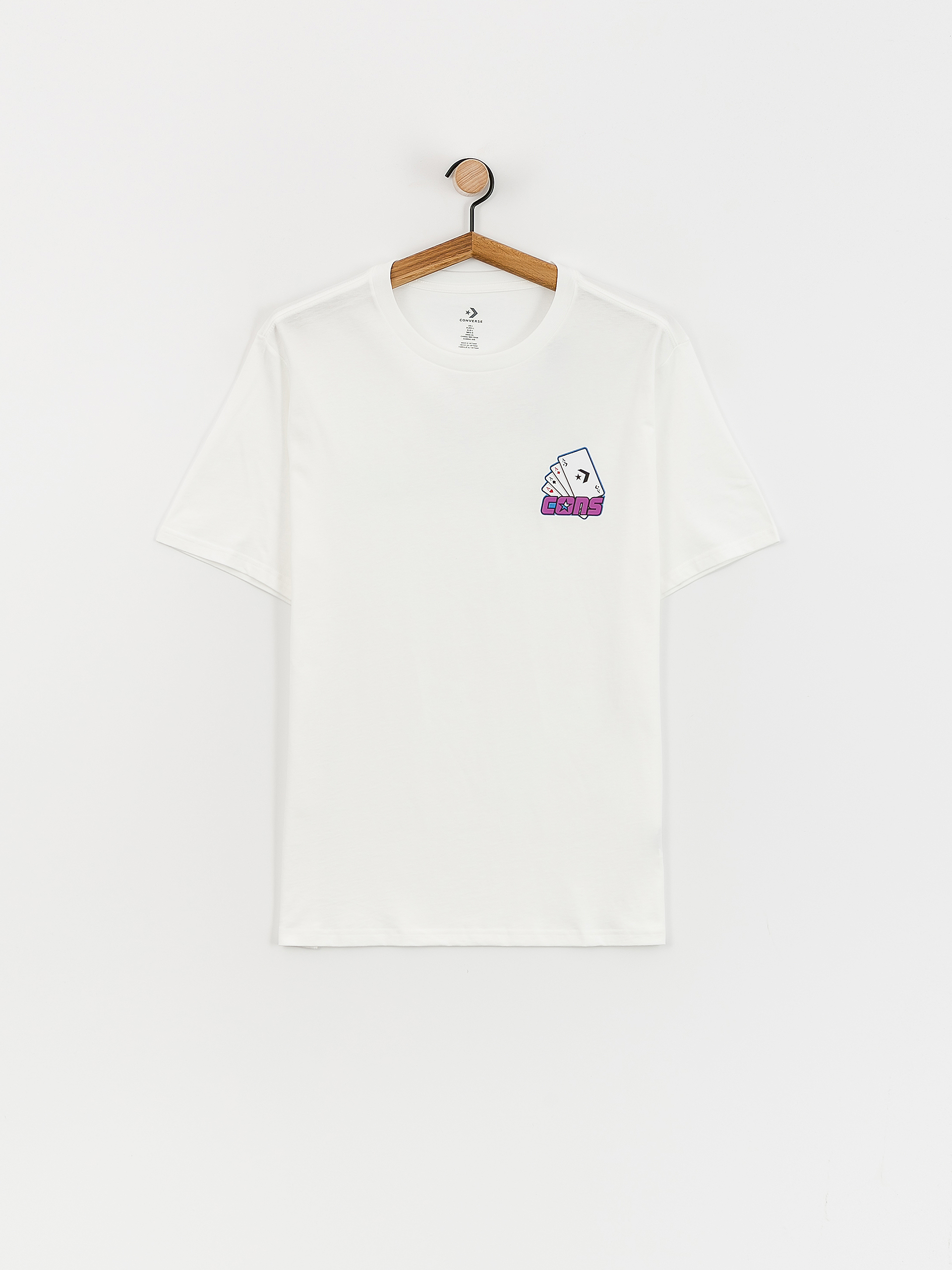 T-shirt Converse Cons Card Skate (optical white)